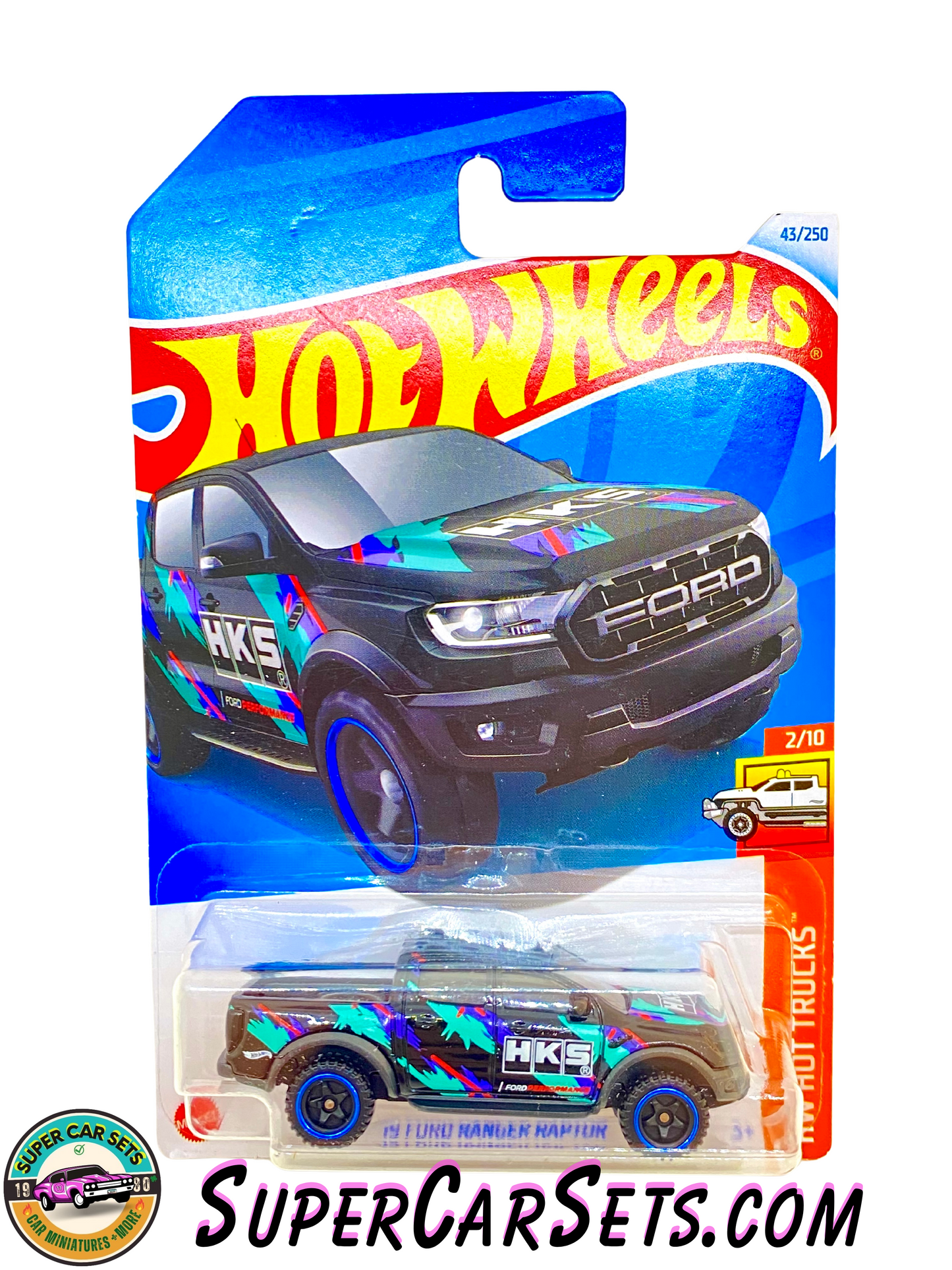 19 Ford Ranger Raptor (HKS) - Hot Wheels HW Hot Trucks - 2024 (2/10) (43/250)