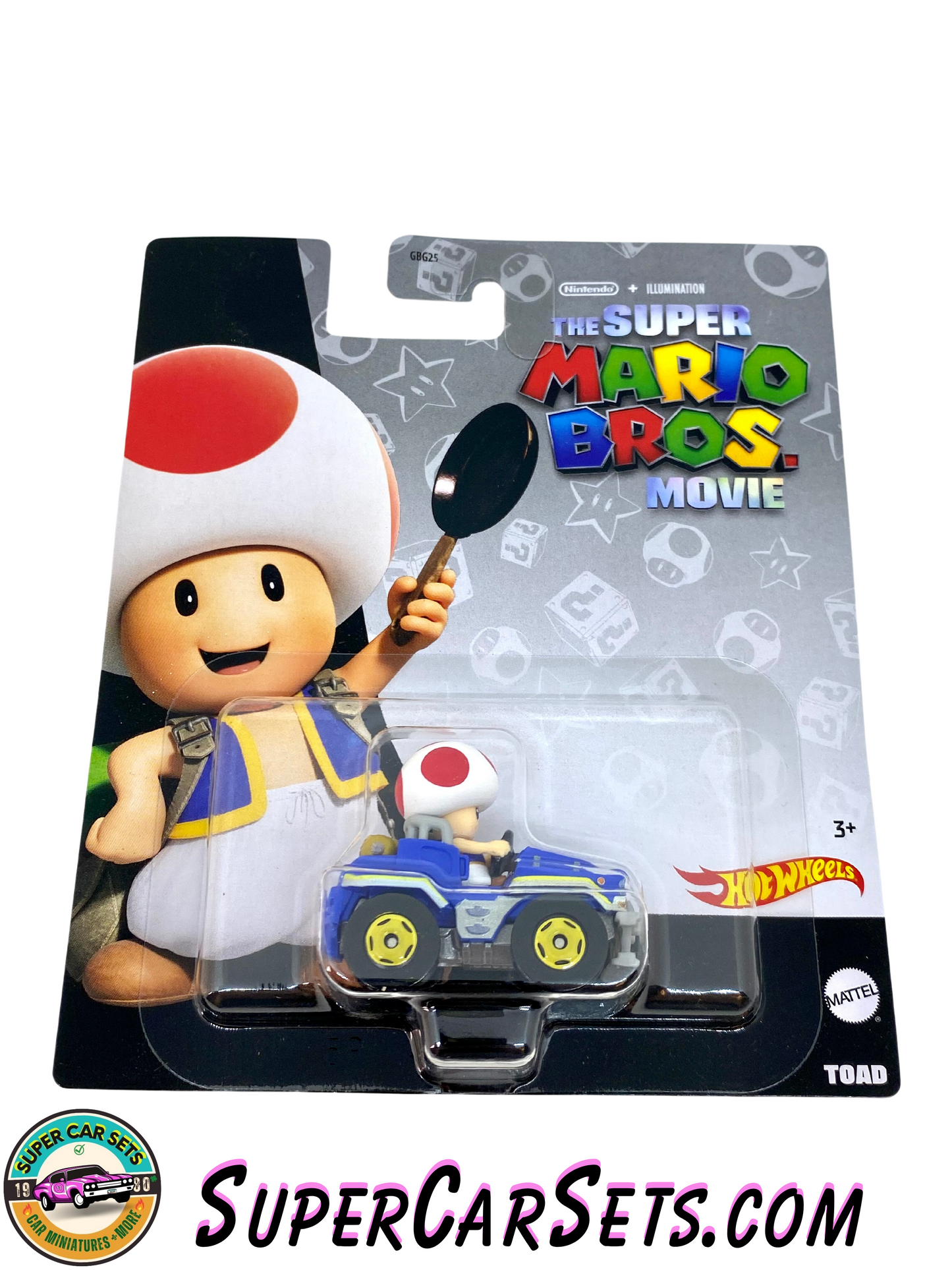 The Super Mario Brothers Movie - Toad - Hot Wheels Premium