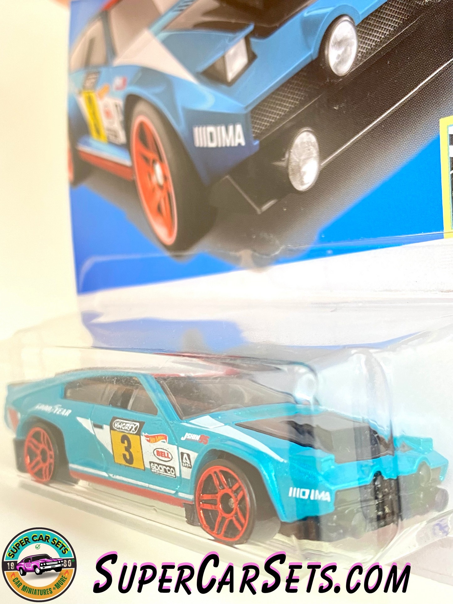 Dimachinni Veloce (light blue) - Hot Wheels - Retro Racers - 2023 (2/10) (5/250)