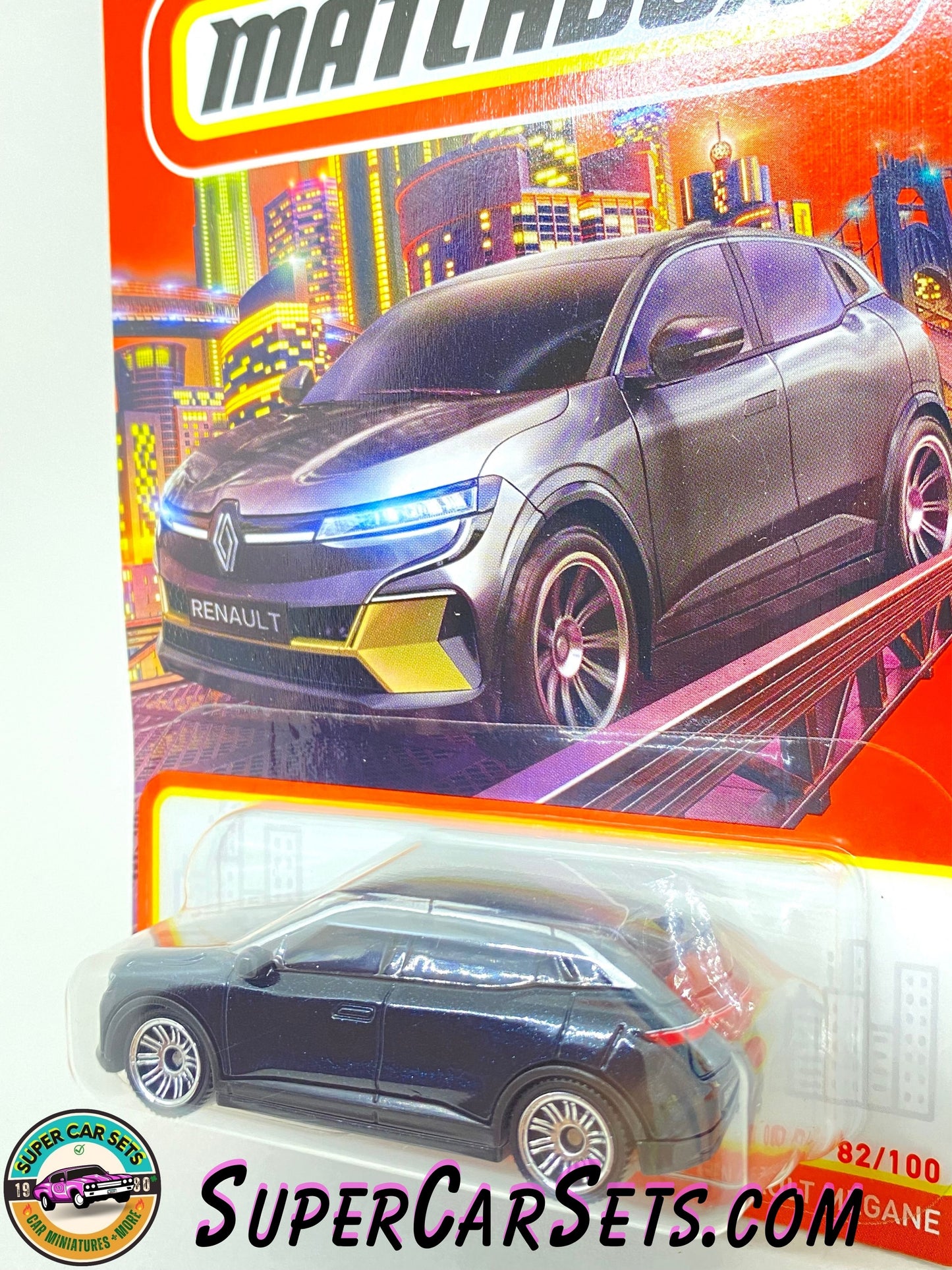 2022 Renault Mégane (black colour) (82/100) - Matchbox