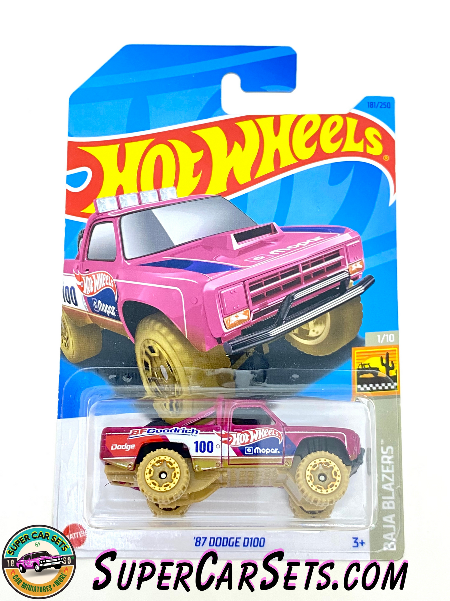 87 Dodge D100 - Hot Wheels Baja Blazers - 2023 (1/10) (181/250)