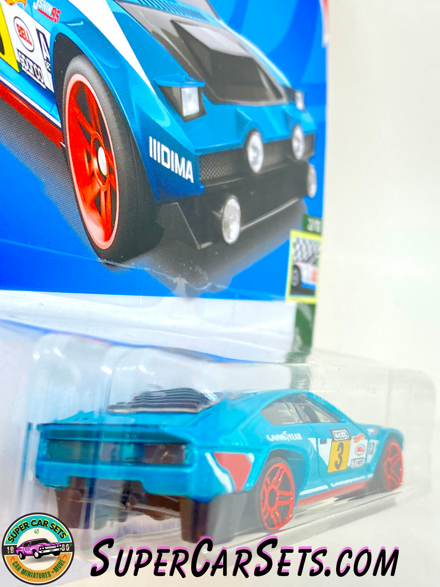 Dimachinni Veloce (light blue) - Hot Wheels - Retro Racers - 2023 (2/10) (5/250)