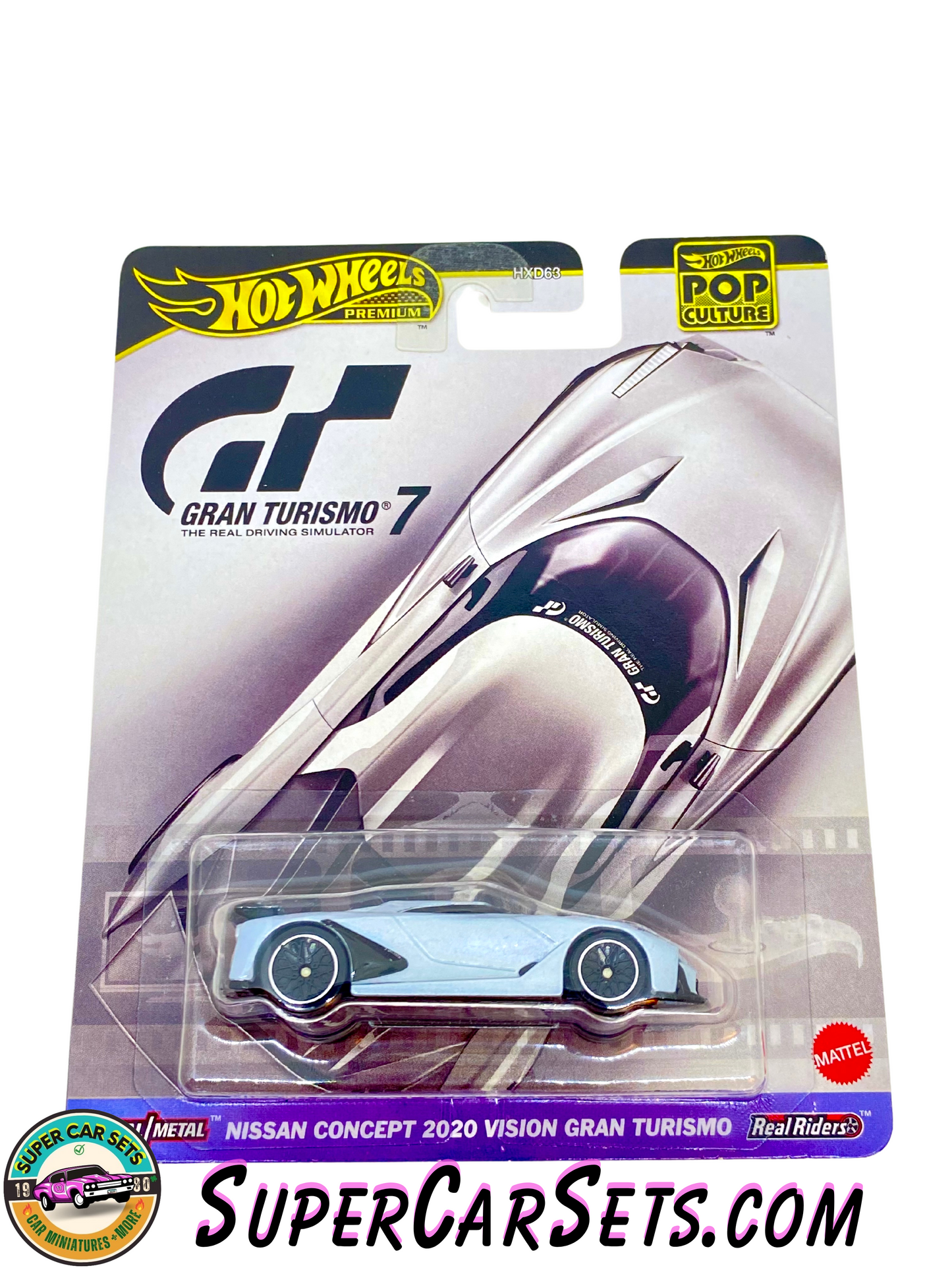 Nissan Concept 2020 Vision Gran Turismo - Hot Wheels Premium Pop Culture - Gran Turismo 7