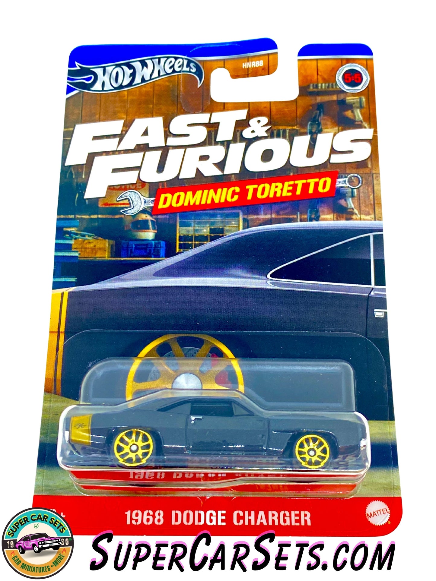 1968 Dodge Charger  - Hot Wheels Fast and Furious 2024 (Dominic Toretto) (5/5)