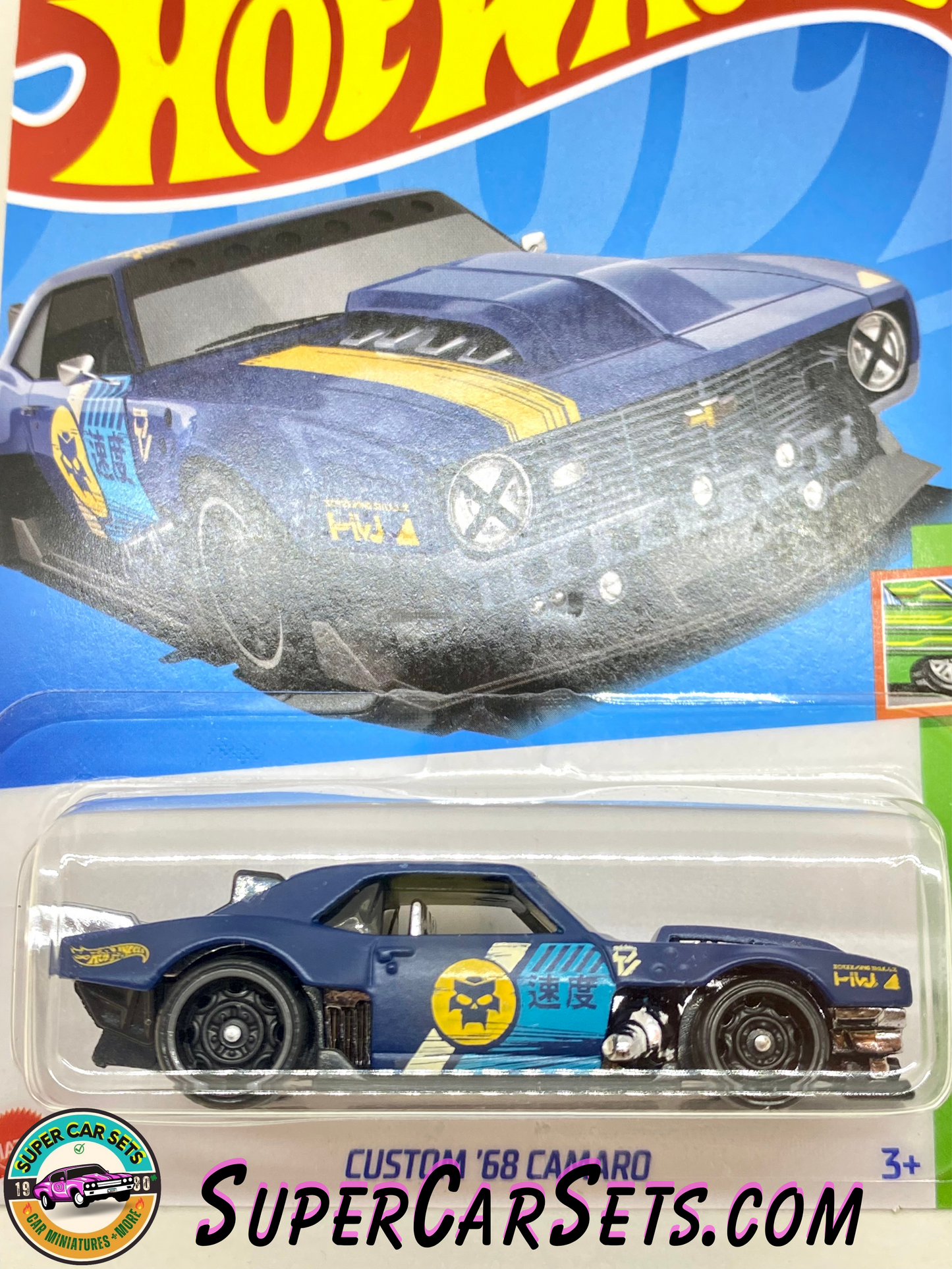 Custom ’68 Camaro - Hot Wheels HW Slammed - 2023 (2/5) (228/250)