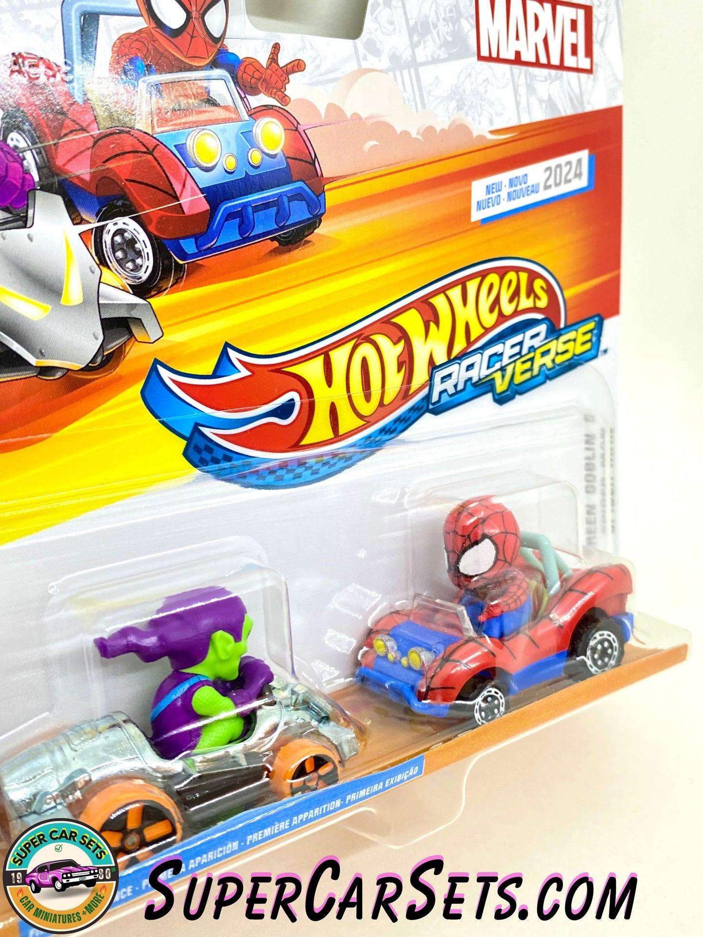 Spider-Man + Green Goblin - Hot Wheels Racer Verse 2-pack