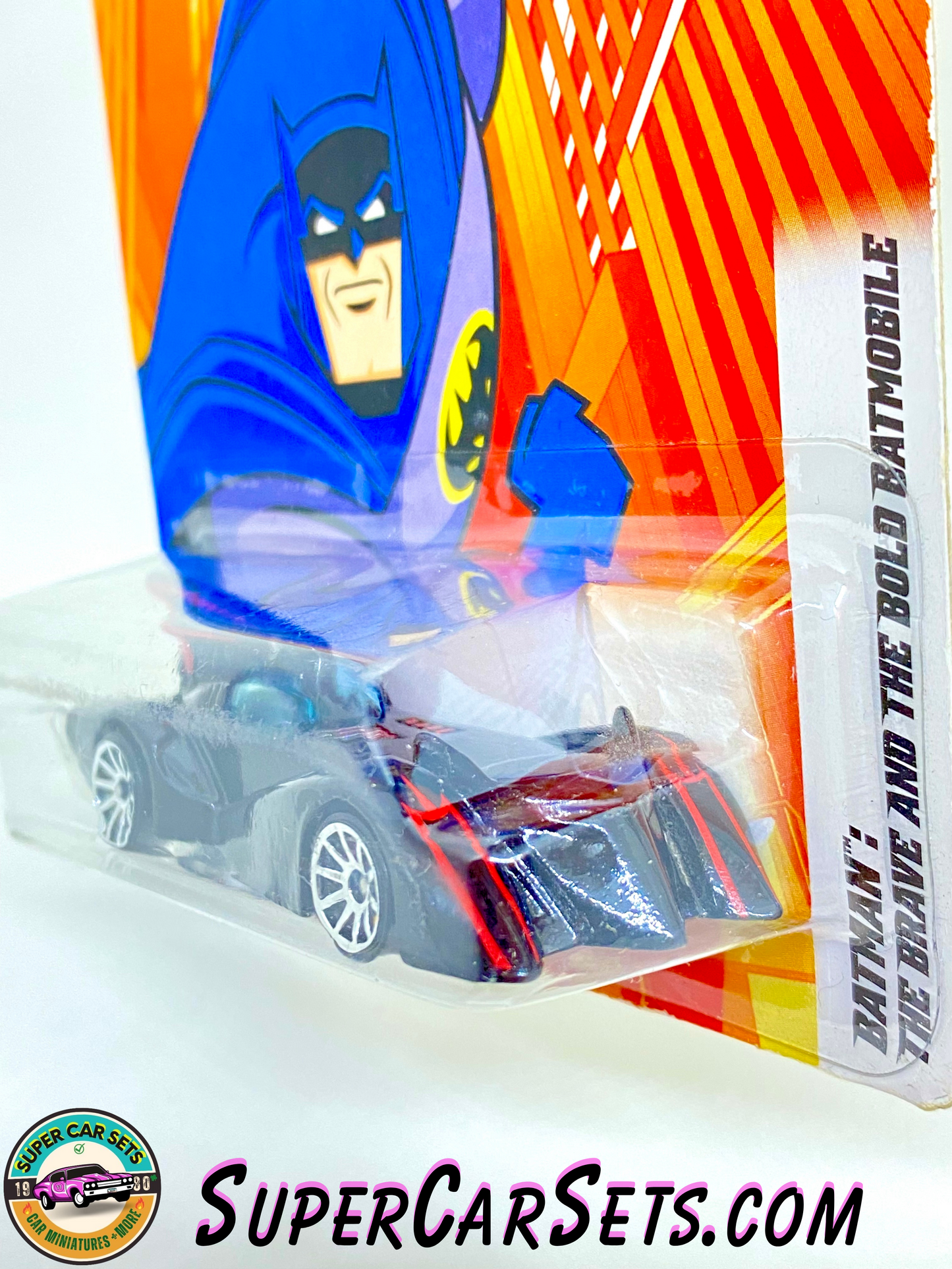 Batman 2012 - The Brave and the Bold Batmobile (02/08) (X4325-0812) (damaged card (aged)