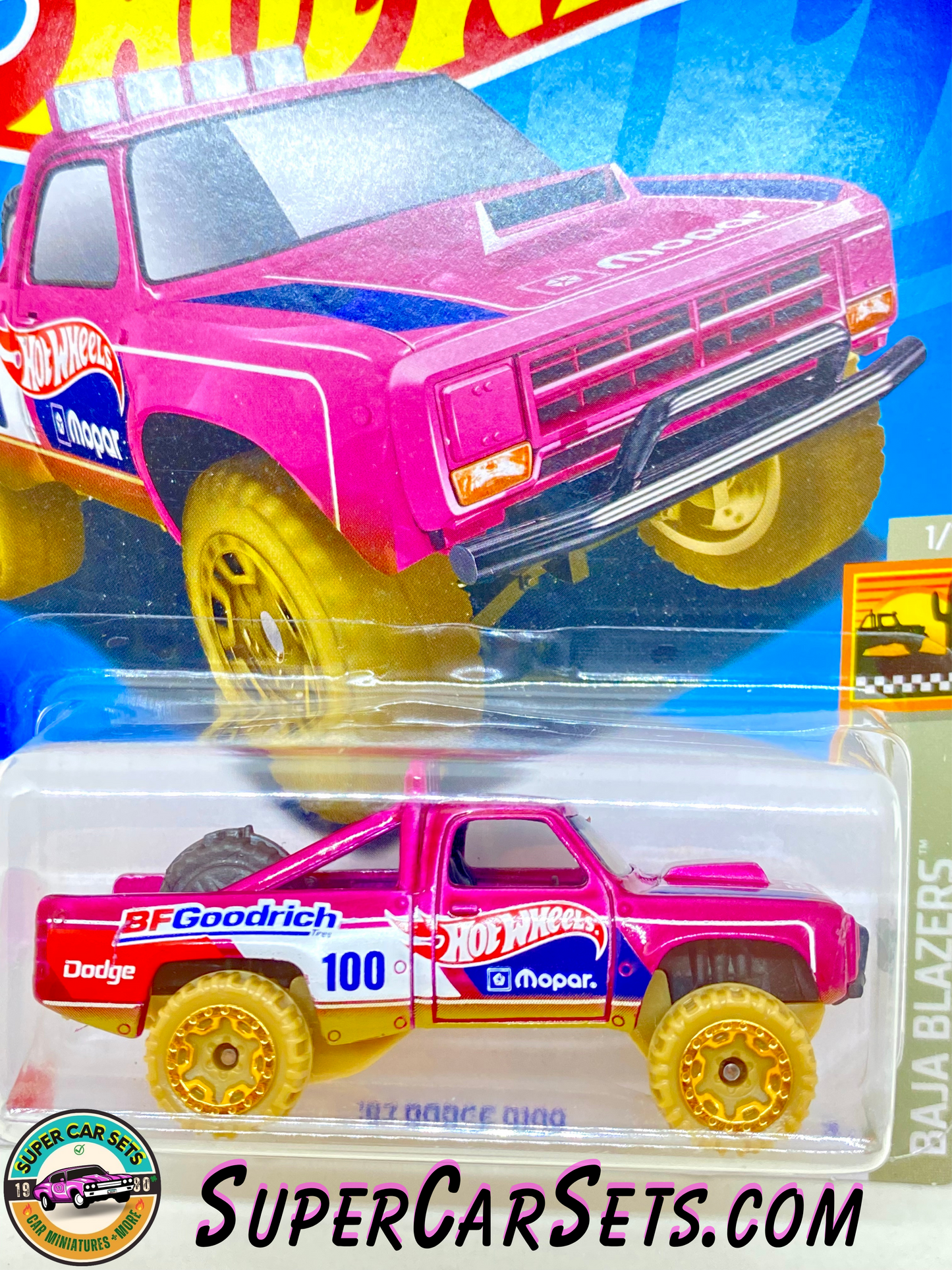 87 Dodge D100 - Hot Wheels Baja Blazers - 2023 (1/10) (181/250)