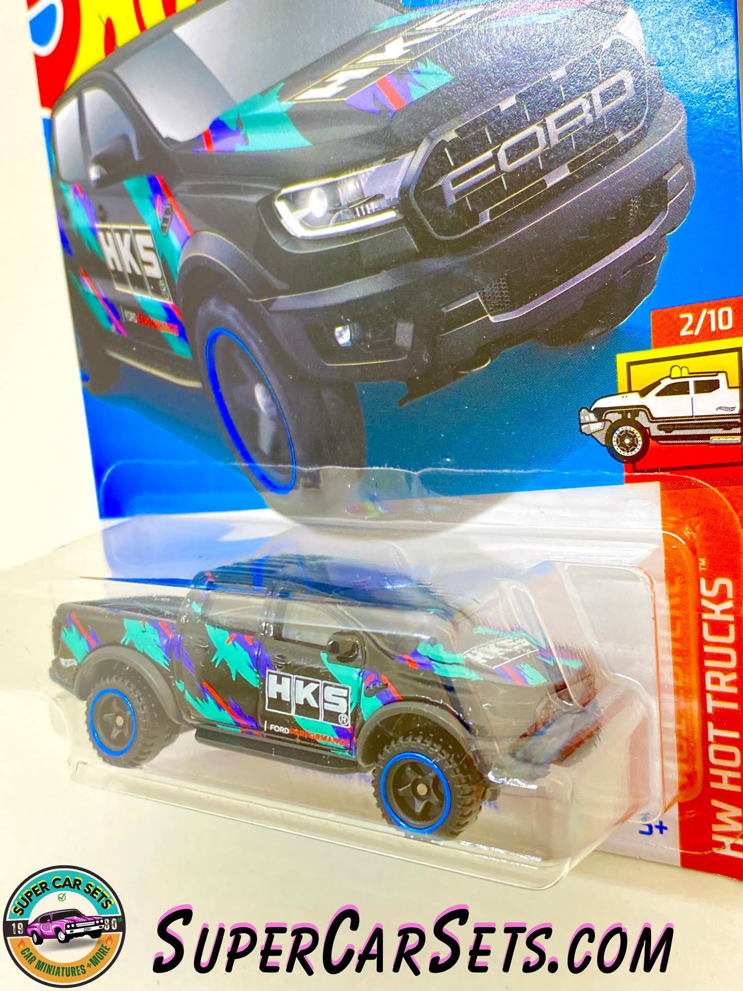 19 Ford Ranger Raptor (HKS) - Hot Wheels HW Hot Trucks - 2024 (2/10) (43/250)