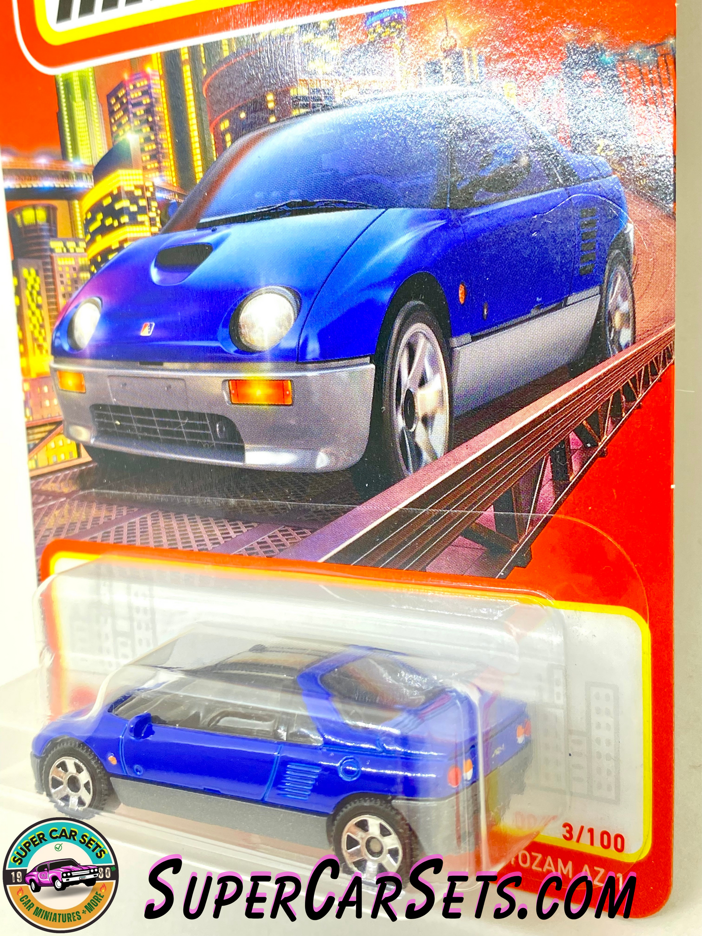 1992 Mazda Autozam AZ-1 (blue colour) (3/100) - Matchbox