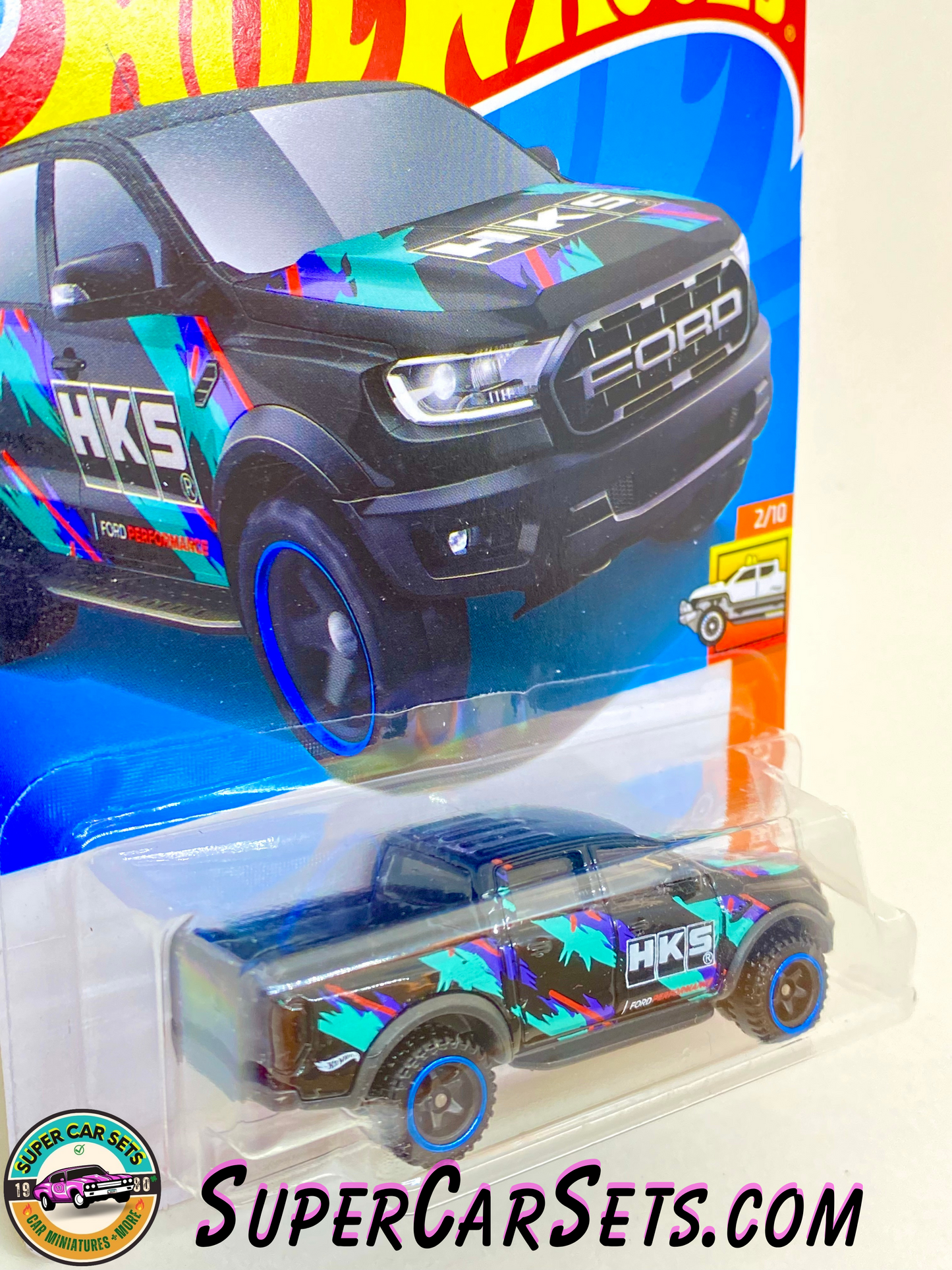 19 Ford Ranger Raptor (HKS) - Hot Wheels HW Hot Trucks - 2024 (2/10) (43/250)