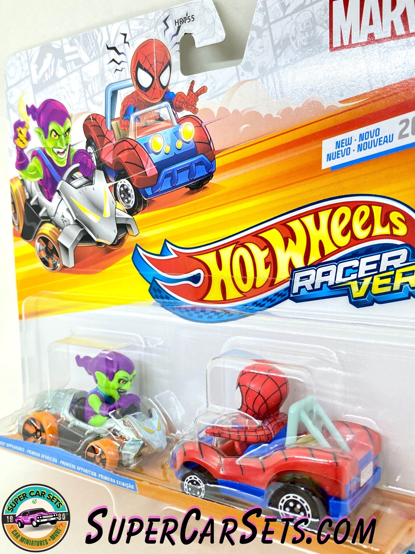 Spider-Man + Green Goblin - Hot Wheels Racer Verse 2-pack