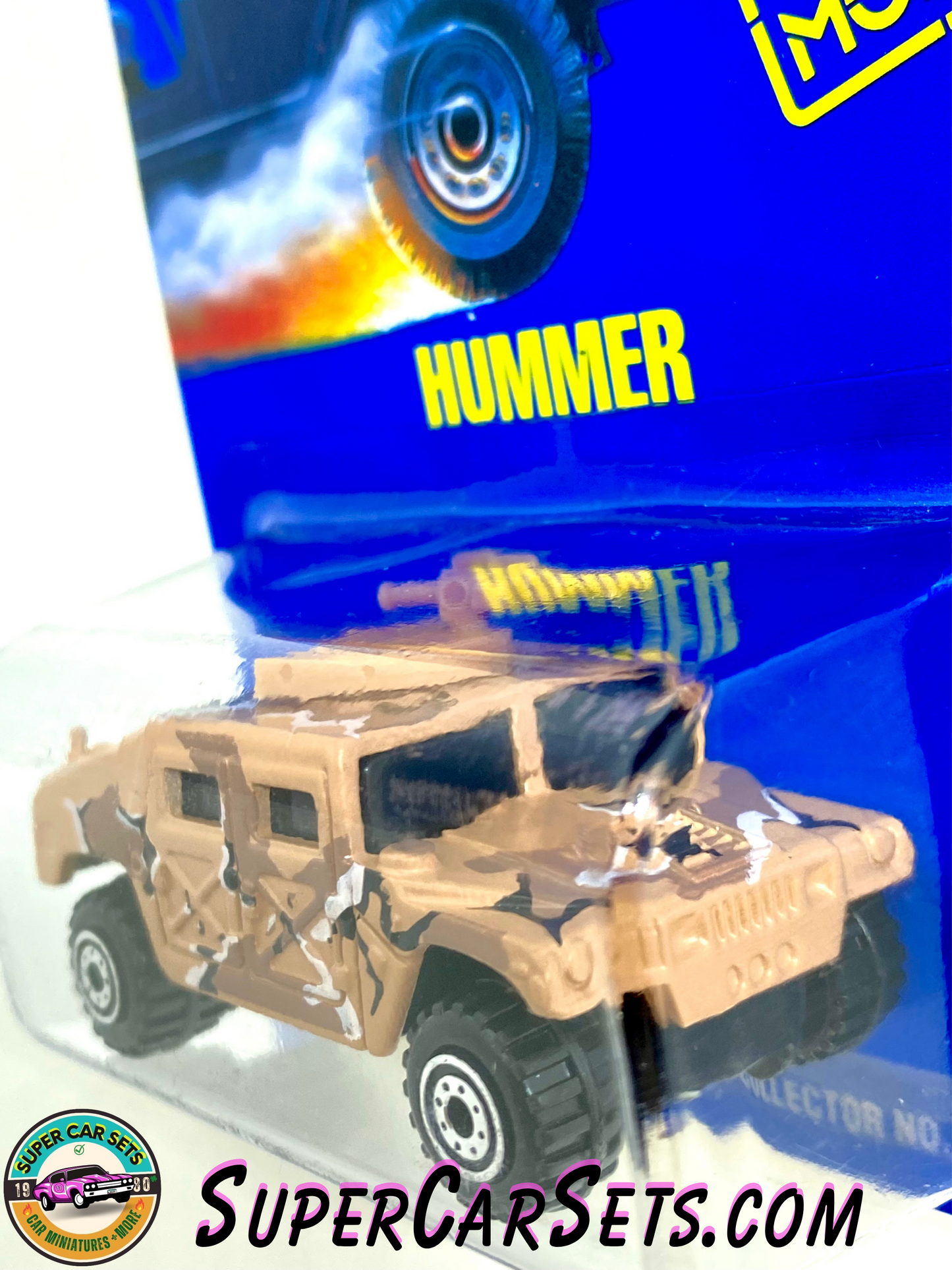 Hot Wheels (Year launched 1992) - Hummer (#188) (#0773) (card slightly bent)