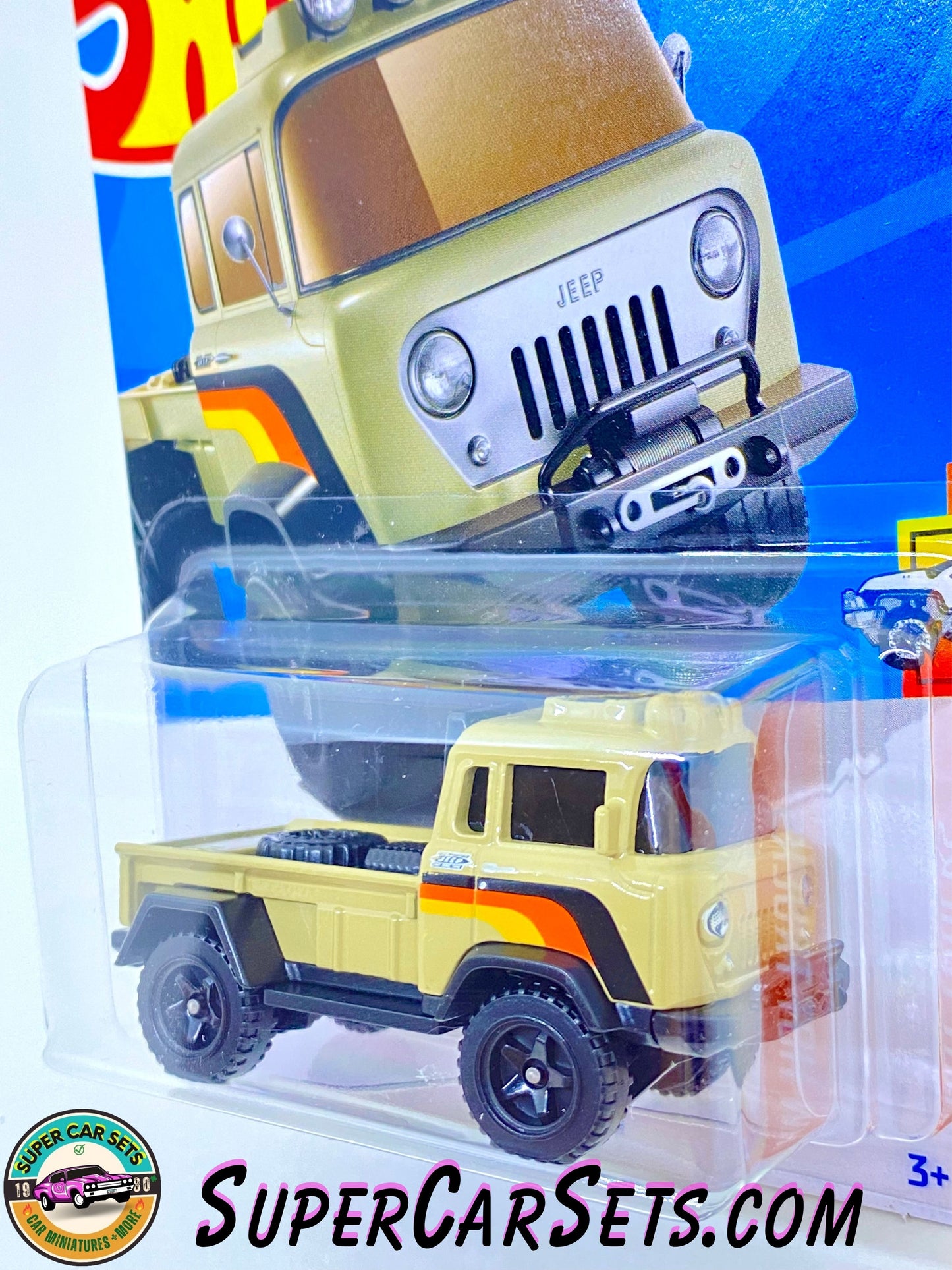 57 Jeep FC (desert sand colour) - Hot Wheels HW Hot Trucks - 2024 (3/10) (68/250)