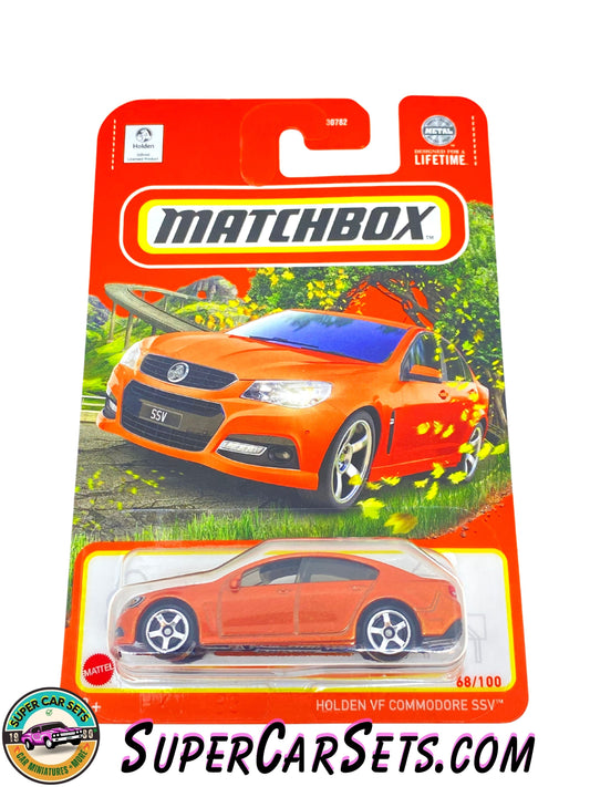 Holden VF Commodore SSV (68/100) (Orange colour) - Matchbox