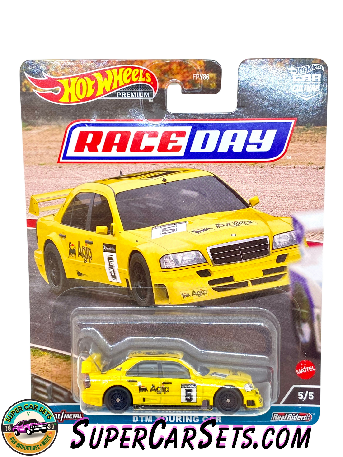 Hot Wheels Premium - Race Day - 5/5 - ’94 AMG-Mercedes C-Class DTM Touring Car