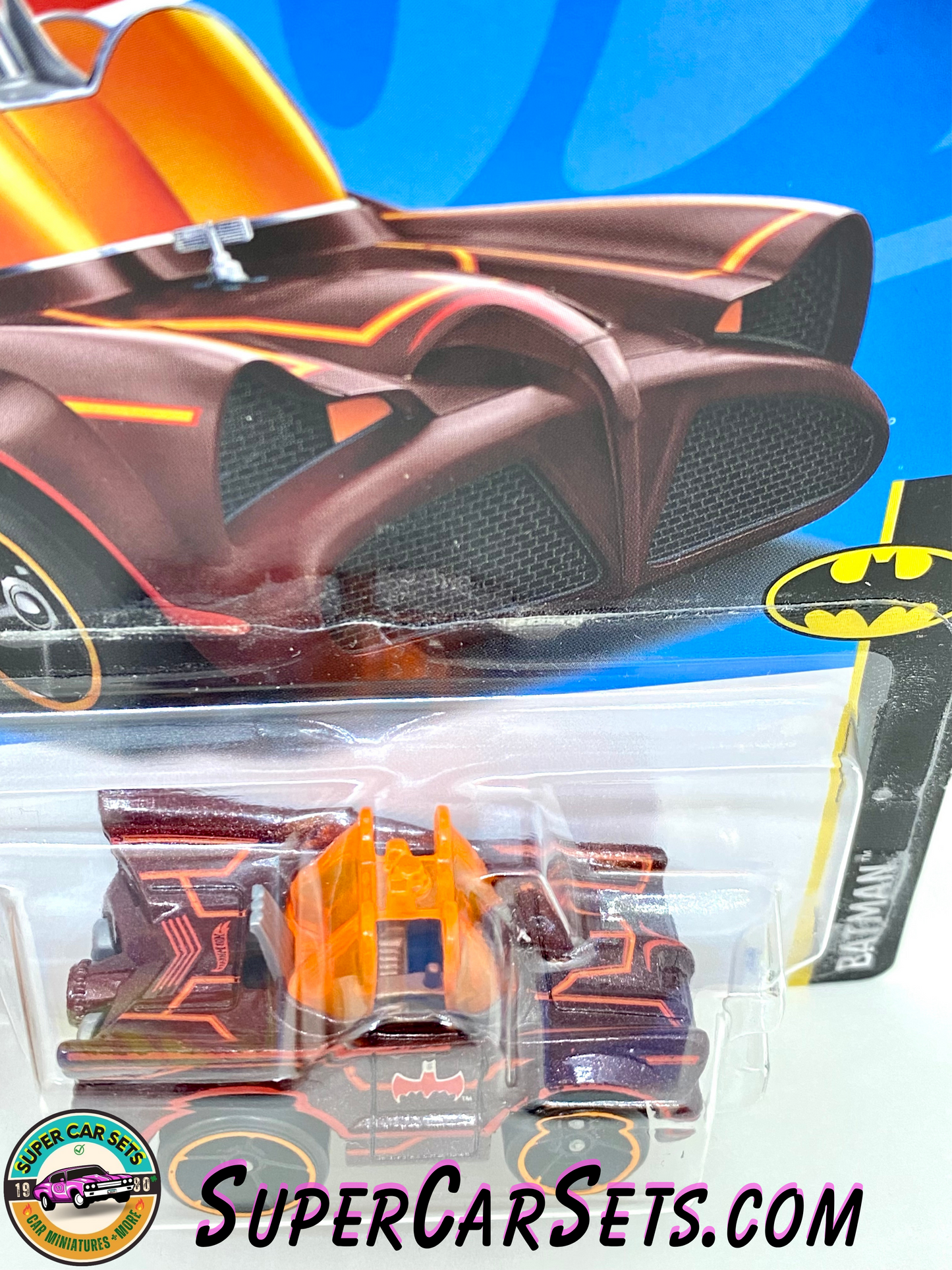 Hot Wheels - Batman - 2023 (1/5) (3/250) - Classic TV Series Batmobile (dark red)