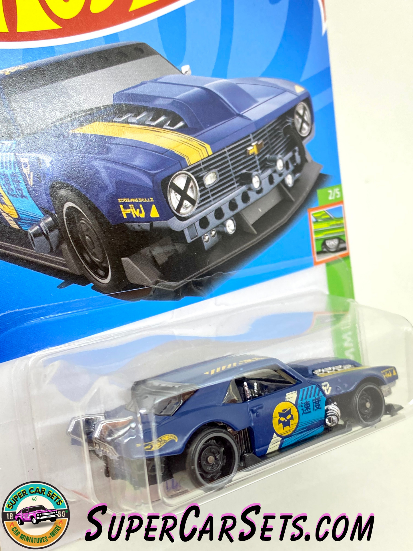 Custom ’68 Camaro - Hot Wheels HW Slammed - 2023 (2/5) (228/250)