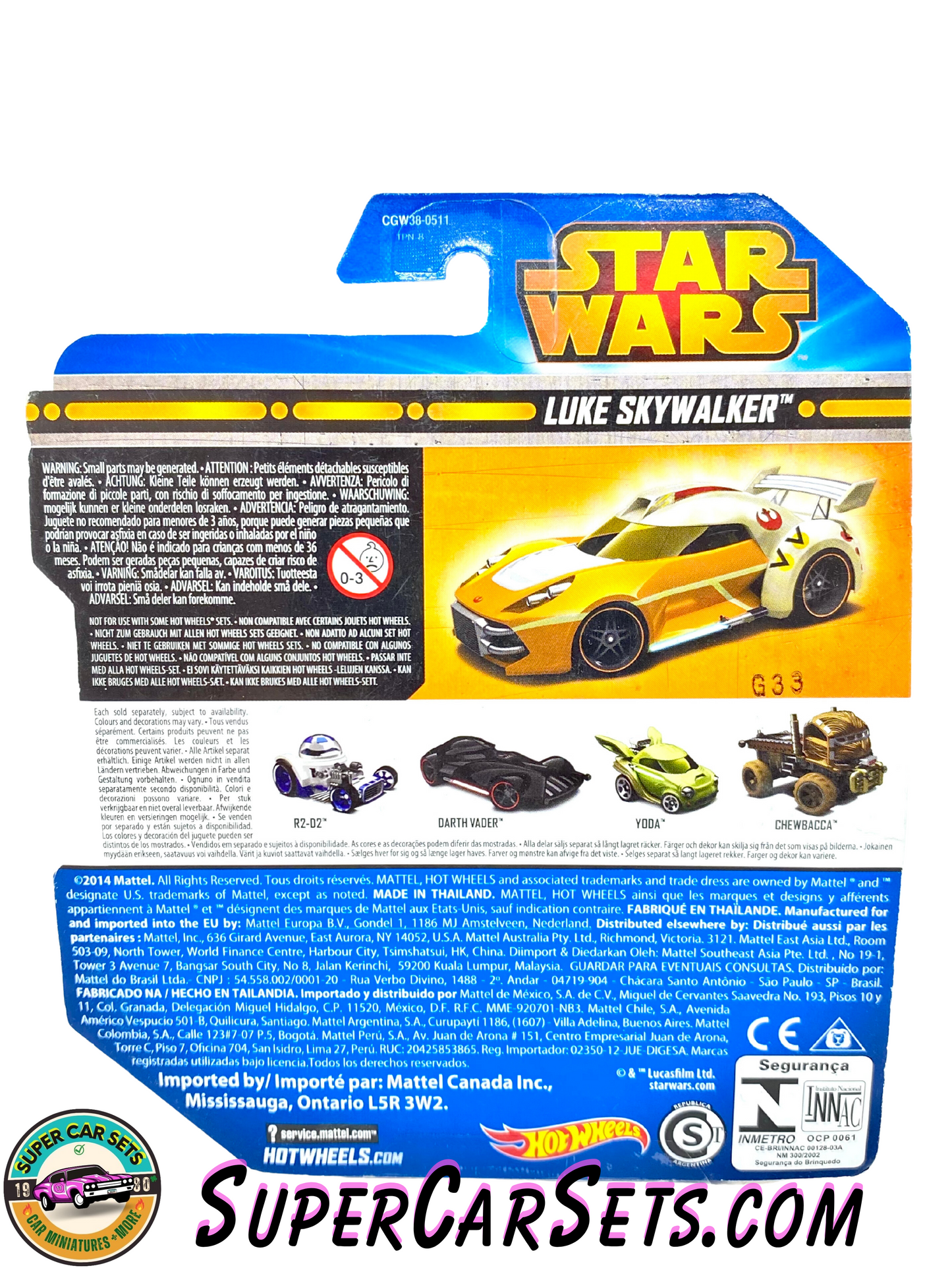 Star Wars (#3) Luke Skywalker - Hot Wheels