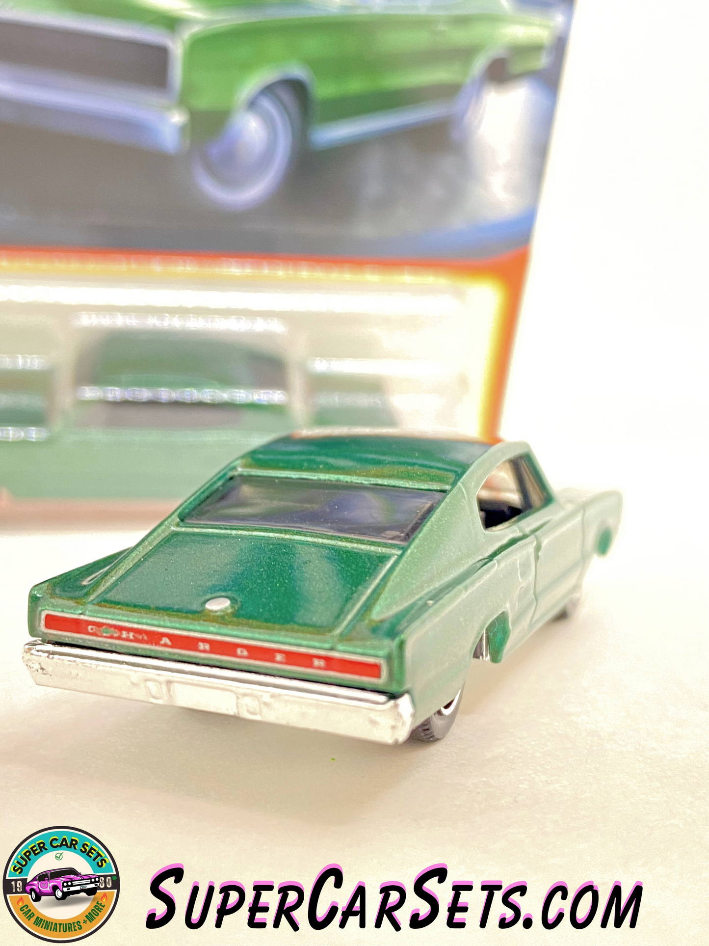 Matchbox - 1966 Dodge Charger (13/100) (metallic dark green colour)