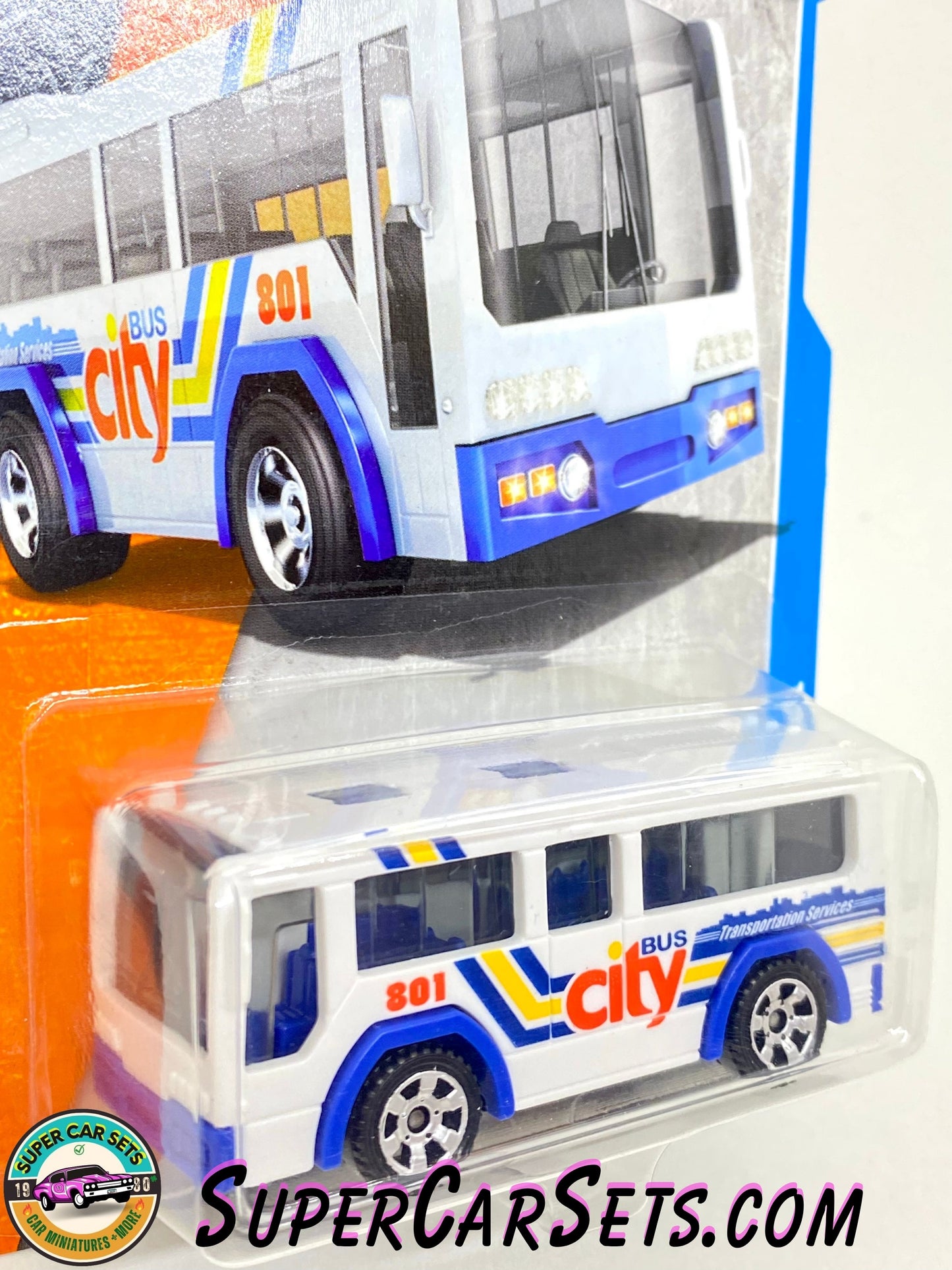 MBX C.B.T. 801 (“City Bus”) (DJV67-2B11) (Year launched 2016) - Matchbox MBX Adventure City 2016 (22/125)