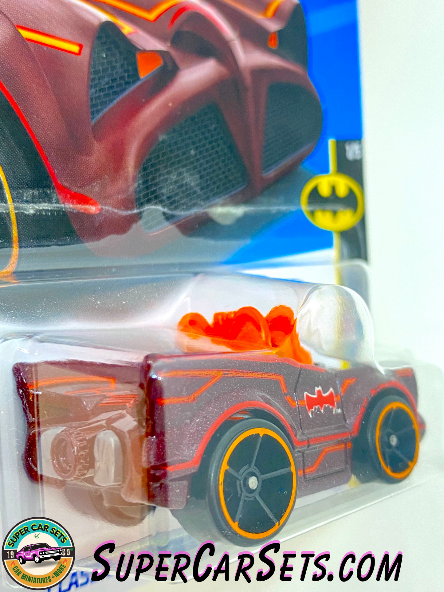 Hot Wheels - Batman - 2023 (1/5) (3/250) - Classic TV Series Batmobile (dark red)