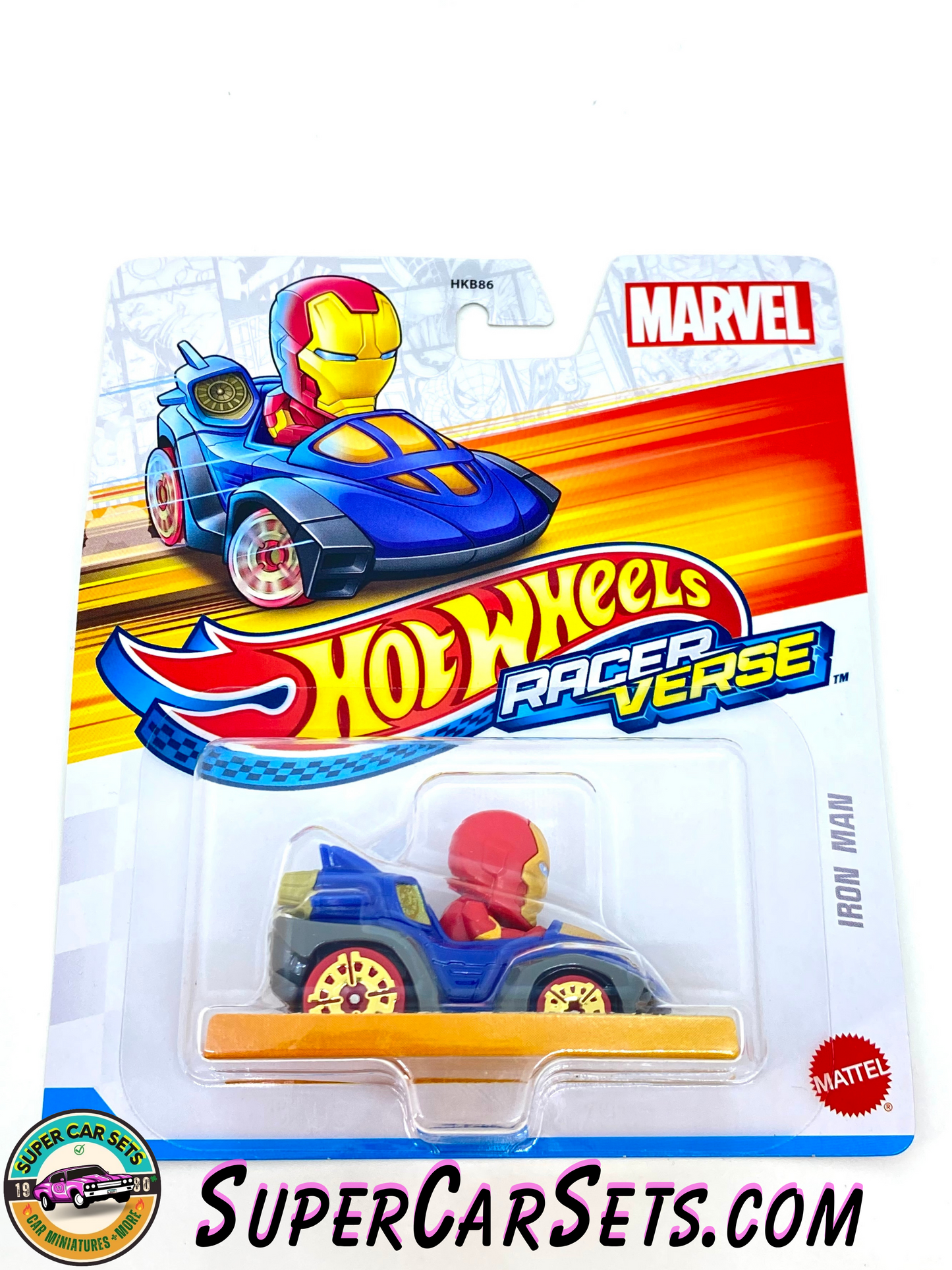 Hot Wheels Racer Verse Iron Man