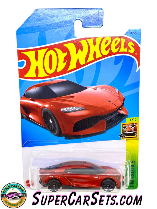 Koenigsegg Gemera (red metallic colour) - Hot Wheels HW Exotics - 2023 (4/10) (188/250)