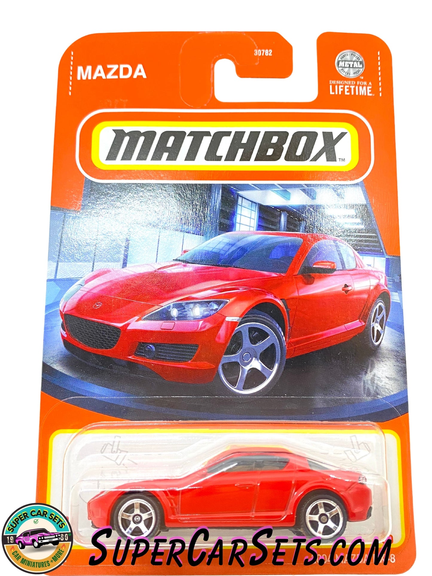 2004 Mazda RX-8 (red colour) - Matchbox