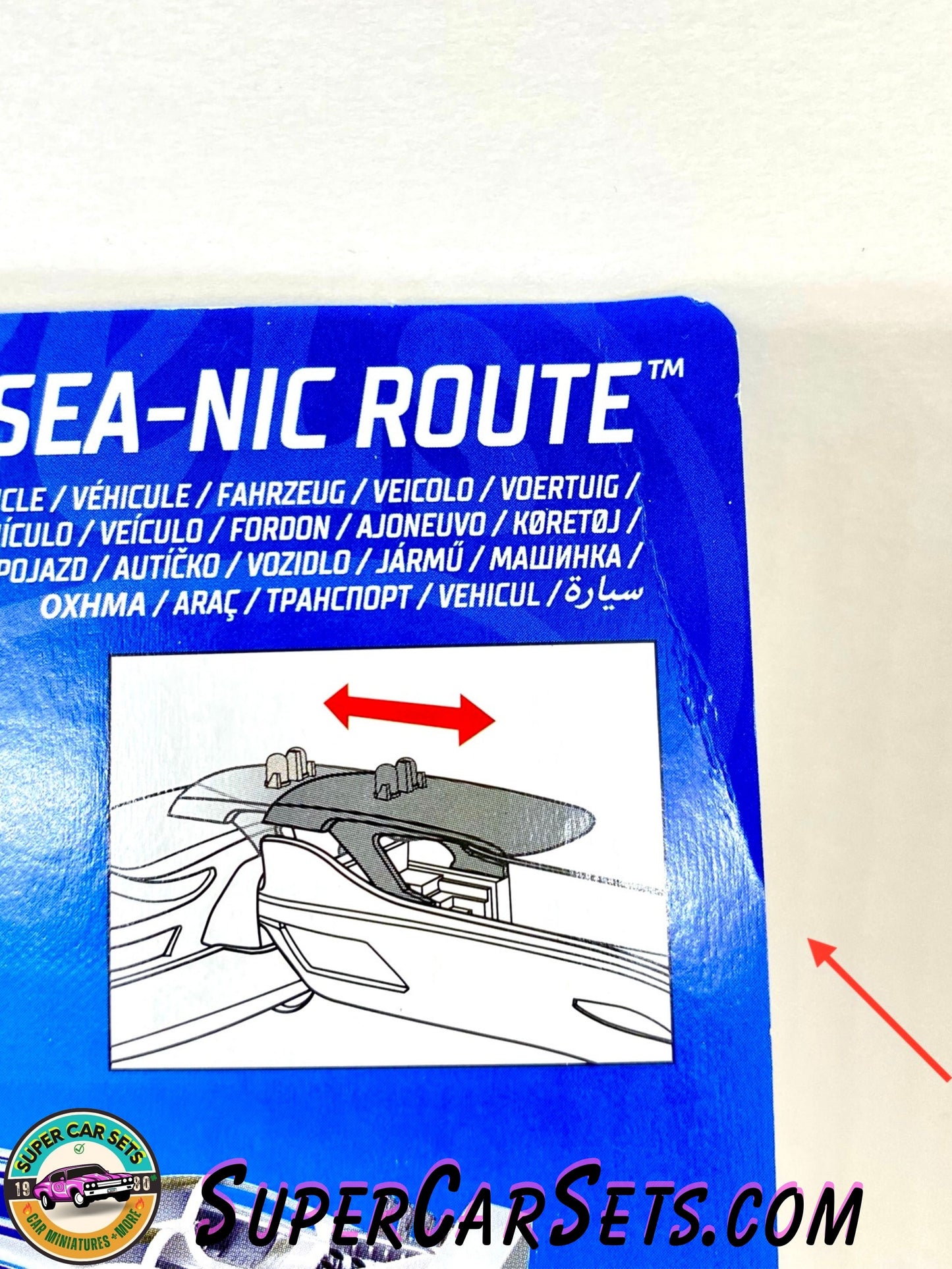 Sea-Nic Route (HDT06) (card slightly bent) - Hot Wheels Super Rigs 2024