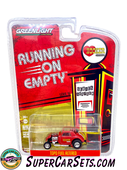 Topo Fuel Altered - Hooker Headers - Running on Empty Serie 16 - made by Greenlight Collectibles