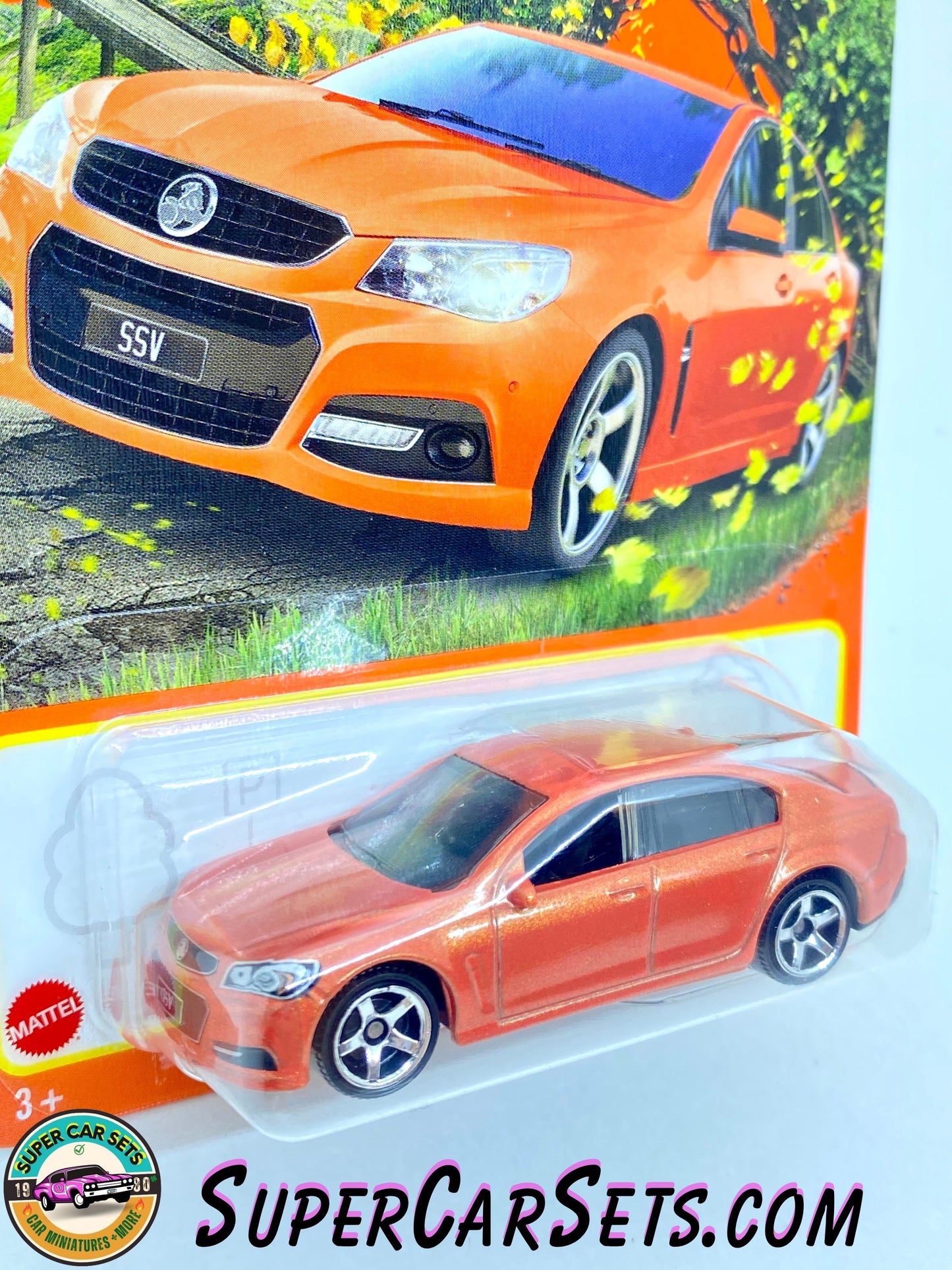 Holden VF Commodore SSV (68/100) (Orange colour) - Matchbox