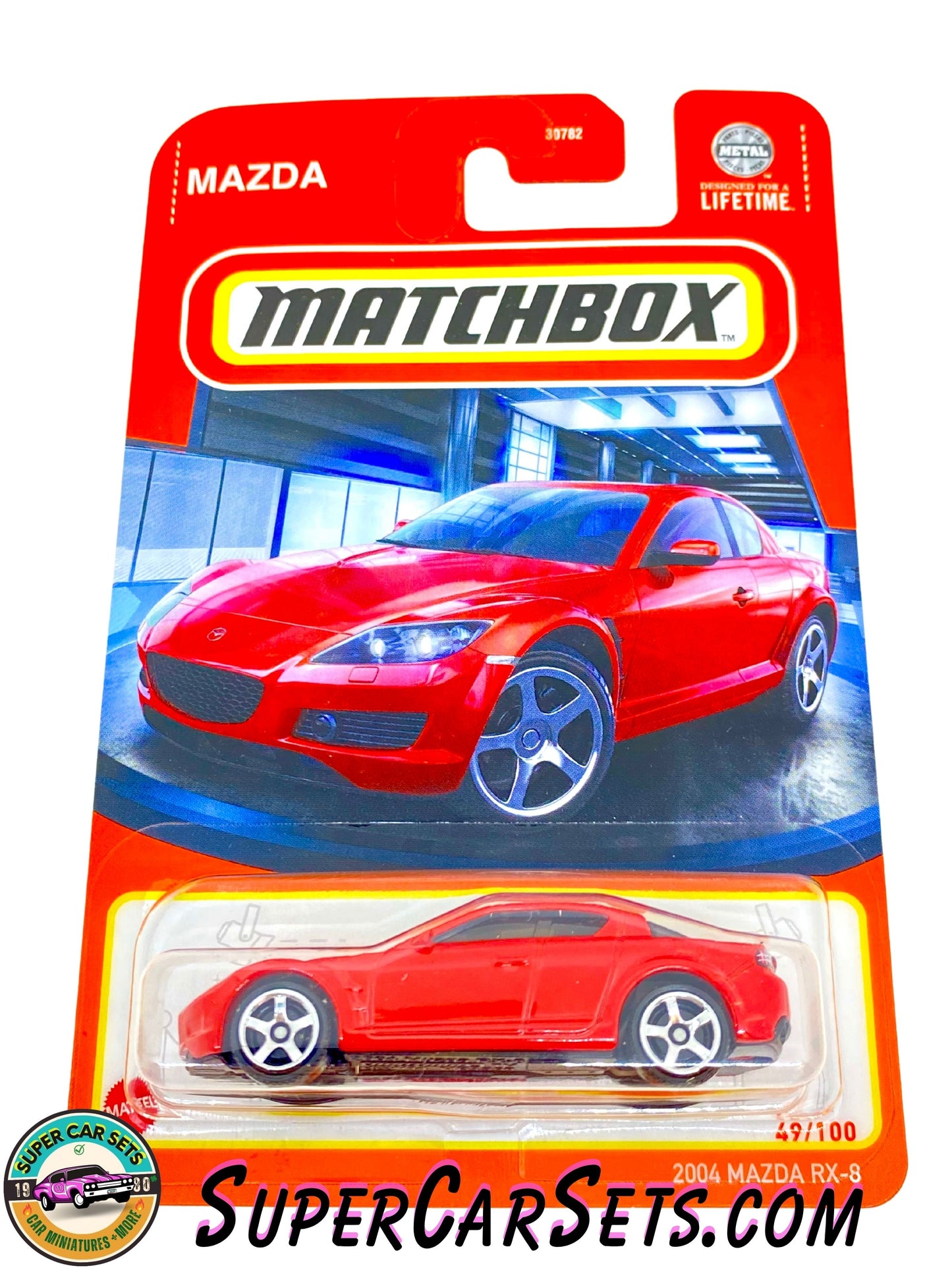 2004 Mazda RX-8 (red colour) - Matchbox