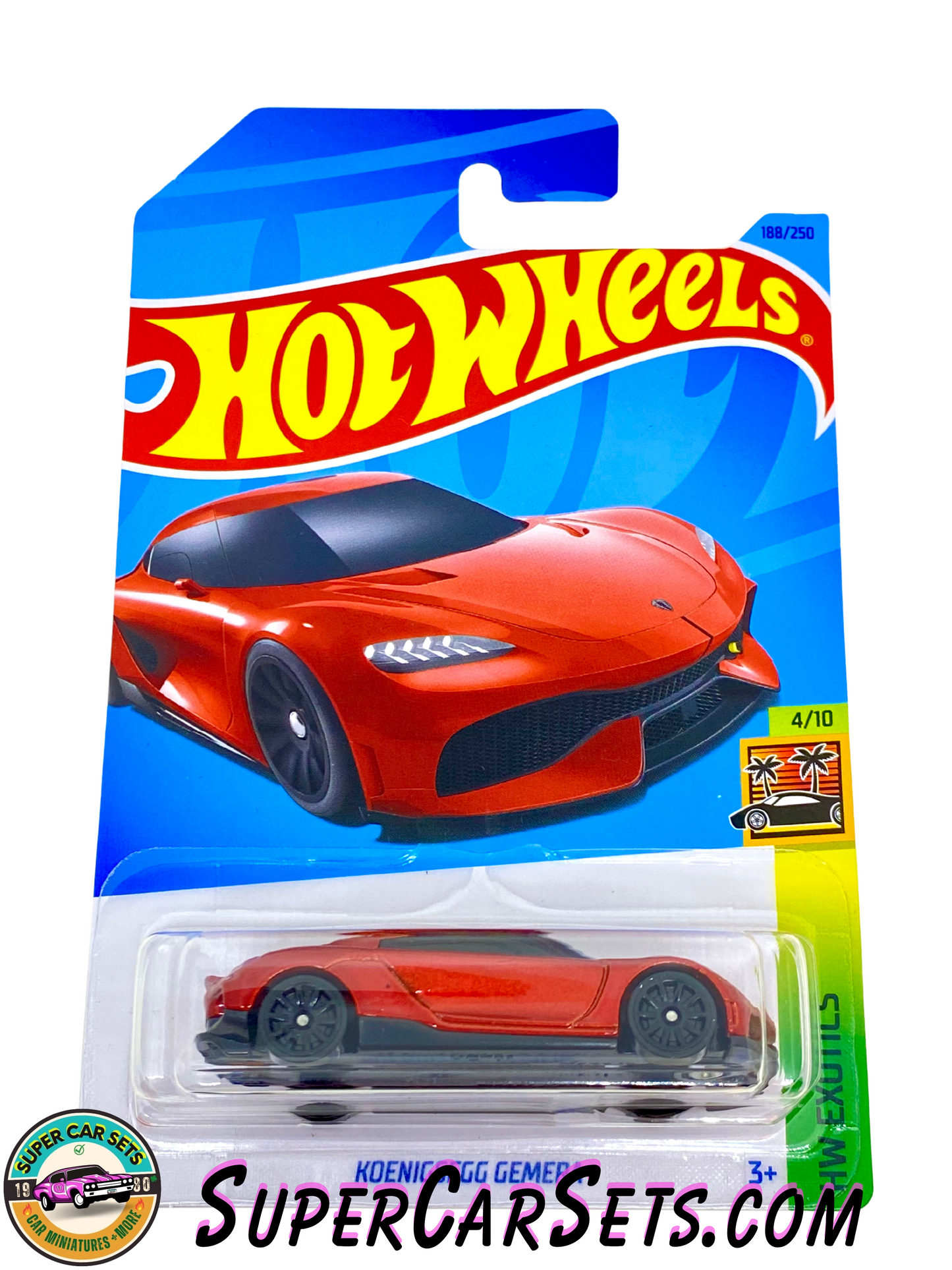 Koenigsegg Gemera (red metallic colour) - Hot Wheels HW Exotics - 2023 (4/10) (188/250)