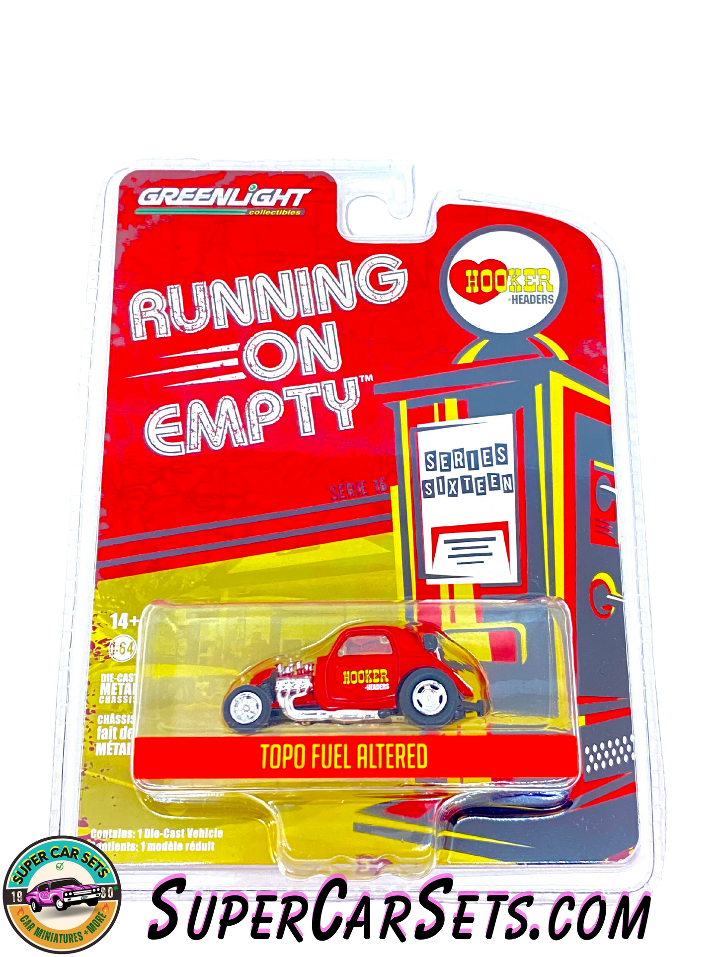 Topo Fuel Altered - Hooker Headers - Running on Empty Serie 16 - made by Greenlight Collectibles