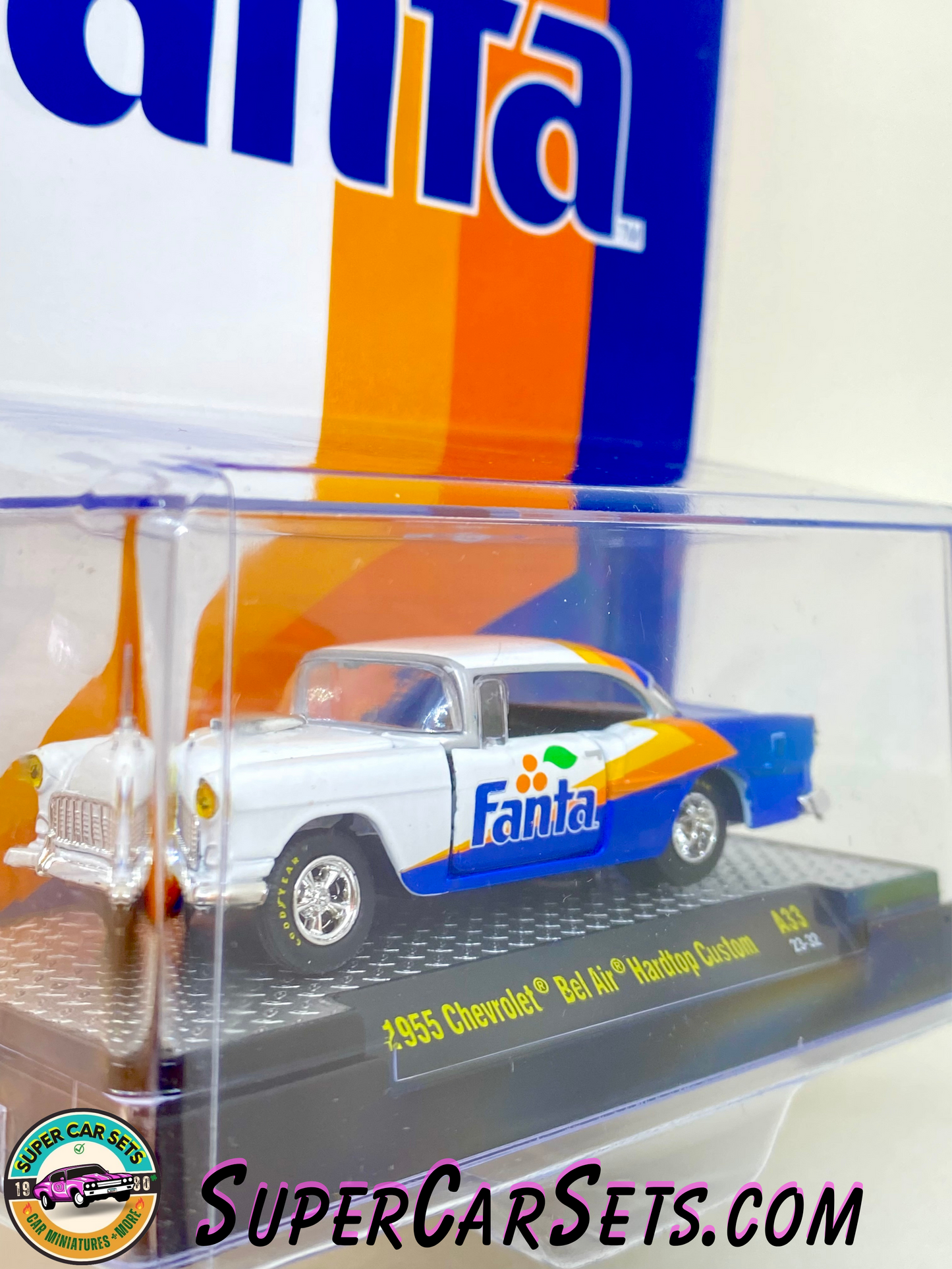 Fanta - 1955 Chevrolet Bel Air Hardtop Custom by M2 Machines