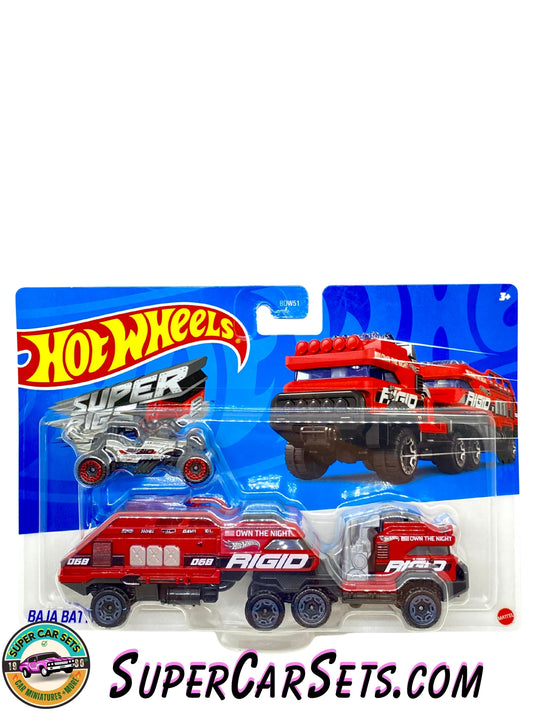 Baja Battalion (HMF94) - Hot Wheels Super Rigs 2024