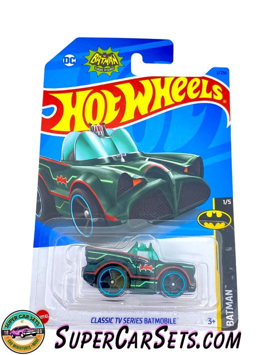 Hot Wheels - Batman - 2023 (1/5) (3/250) - Classic TV Series Batmobile (dark green)