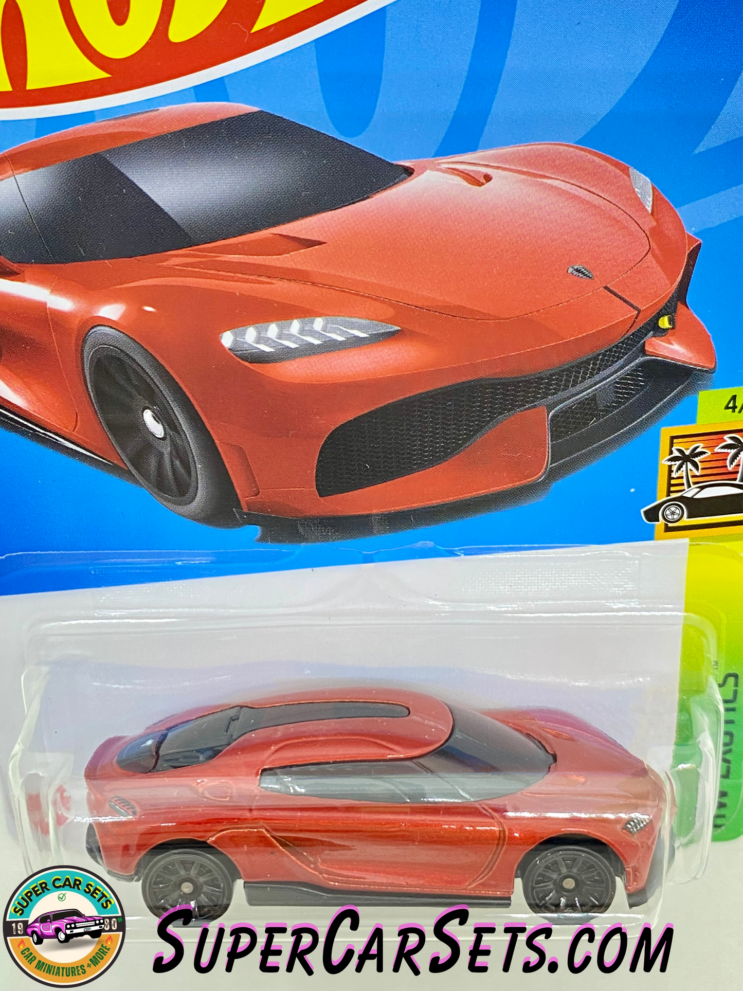 Koenigsegg Gemera (red metallic colour) - Hot Wheels HW Exotics - 2023 (4/10) (188/250)