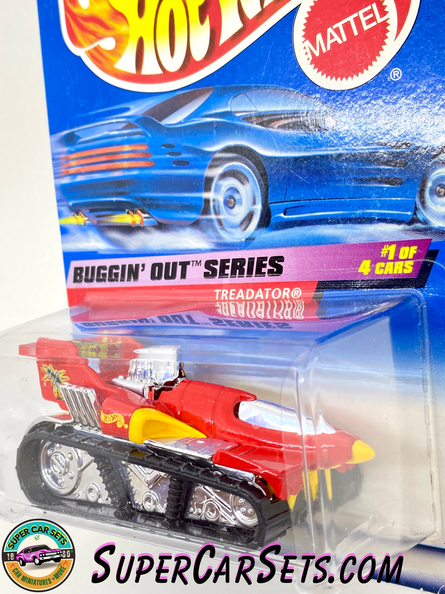 Hot Wheels (Year launched 1999) - Buggin’ Out - Treadator (1/4) (#941)