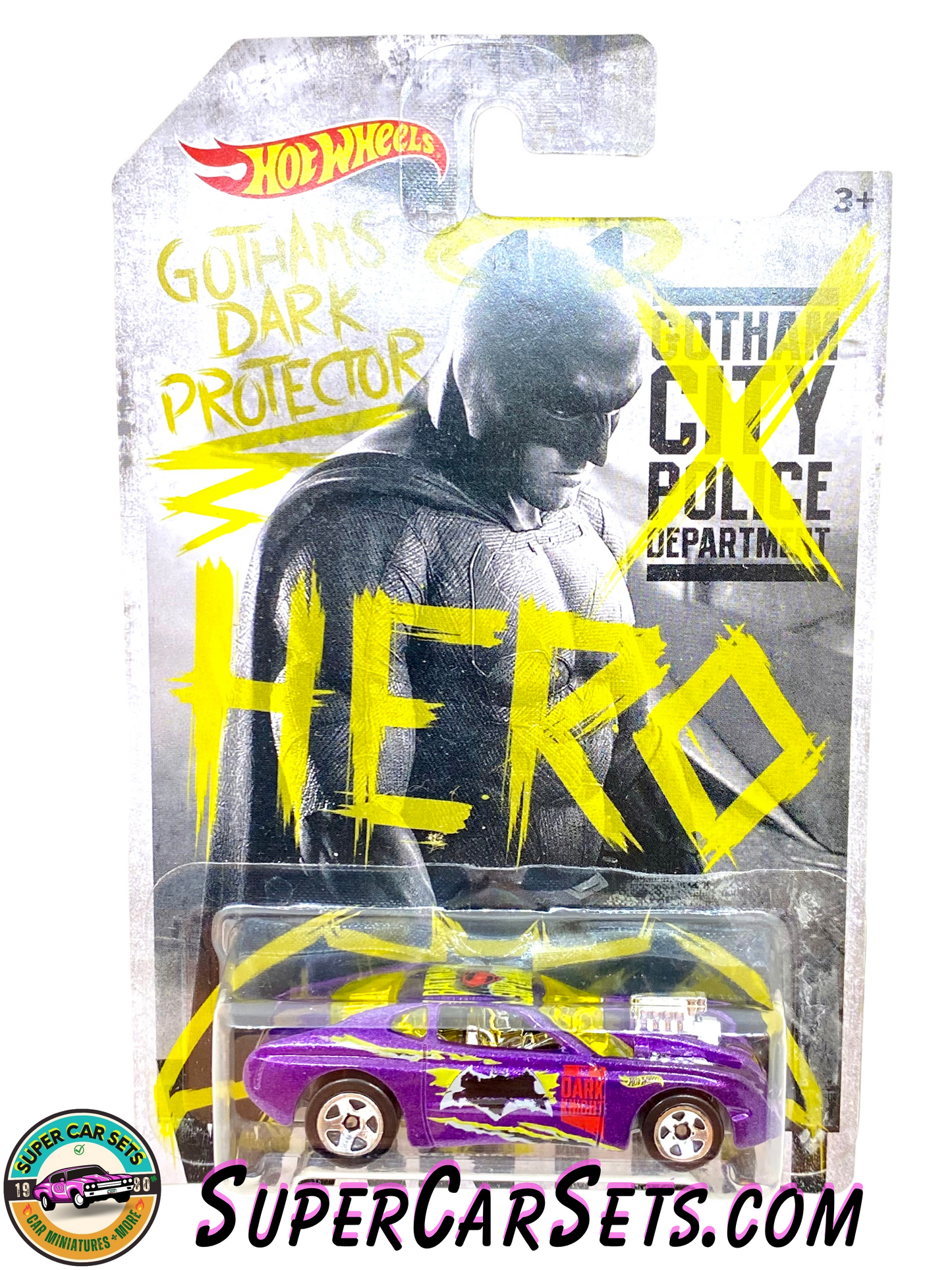 Hot Wheels - DC - Batman vs Superman - Overbored 454 Gothams Dark Protector - Hero