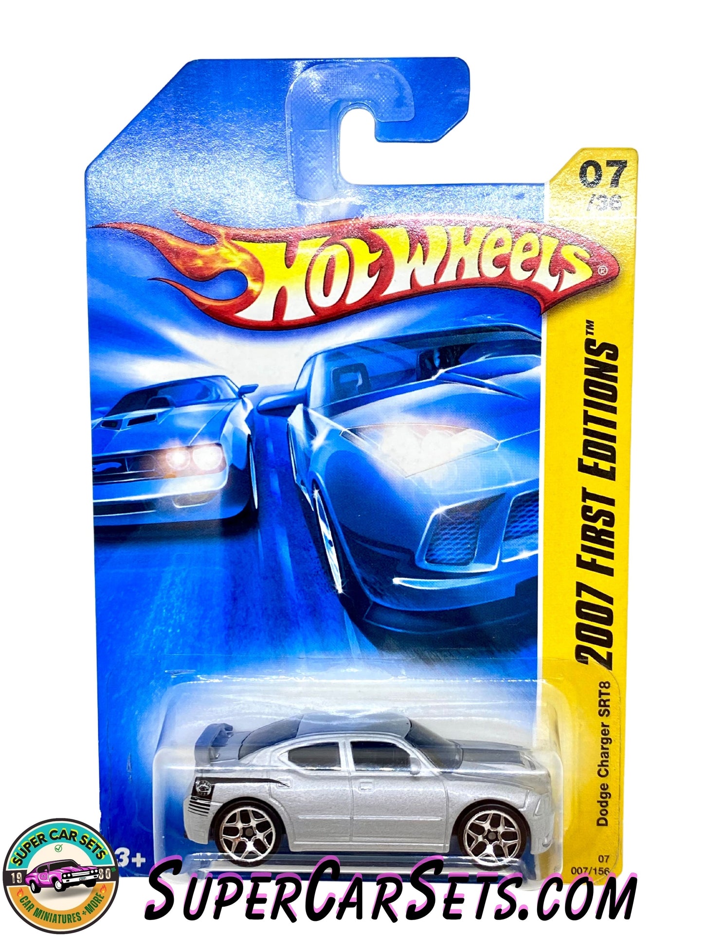 Dodge Charger SRT8 (card slightly damaged) - Hot Wheels First Editions 2007 - (07/36) (007/156) (Year launched 2007)