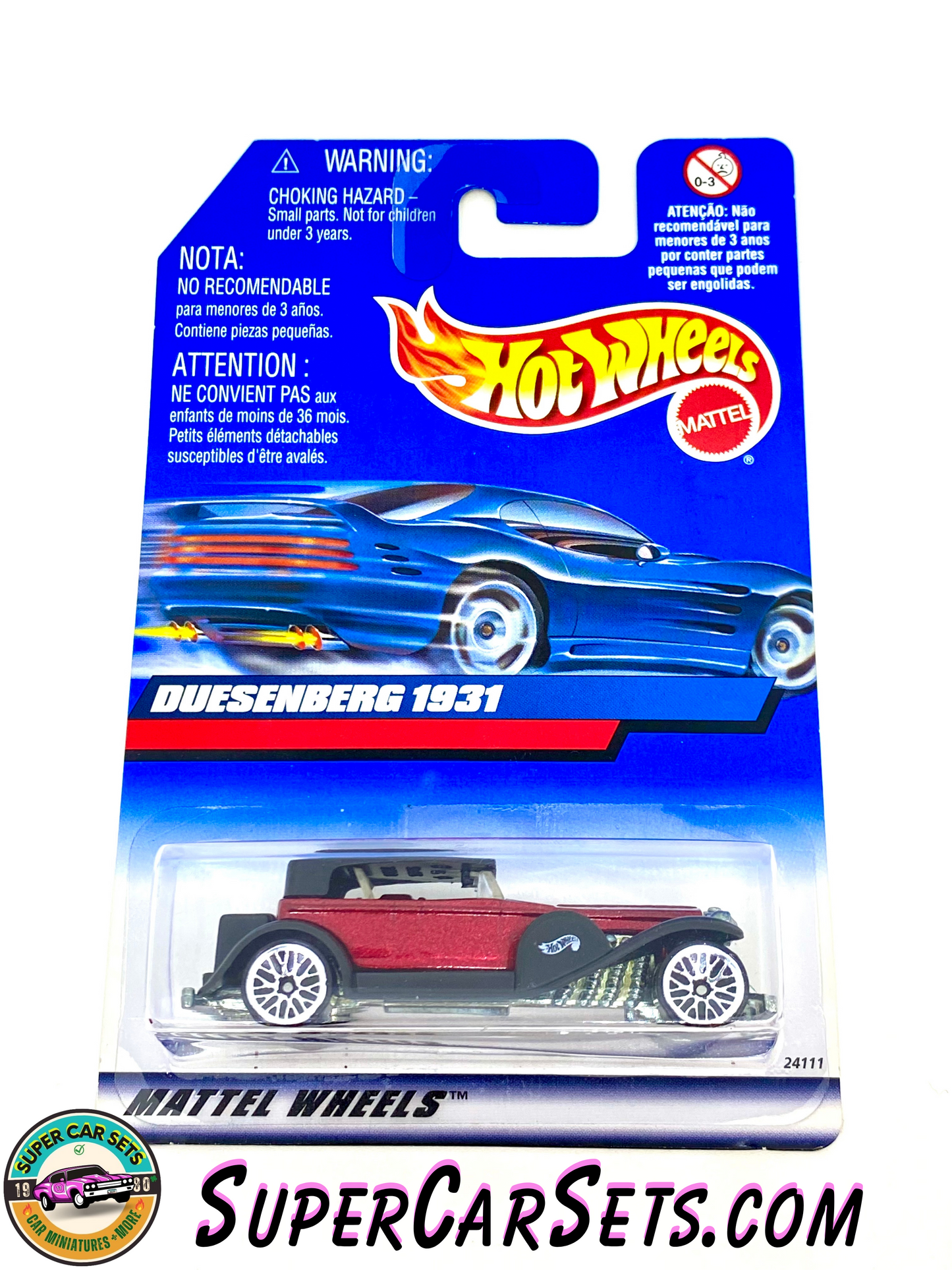 Hot Wheels (Year launched 1999) - ’31 Doozie (Duesenberg 1931) (#1097) (#24111)