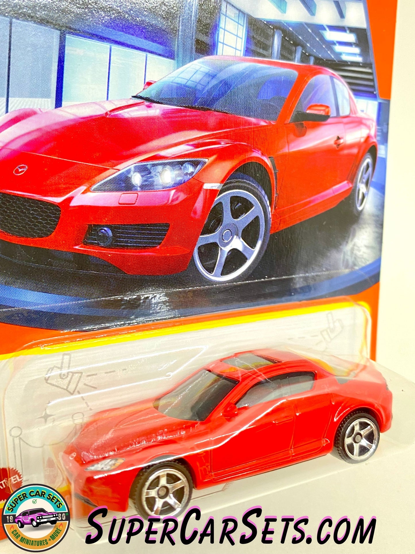 2004 Mazda RX-8 (red colour) - Matchbox