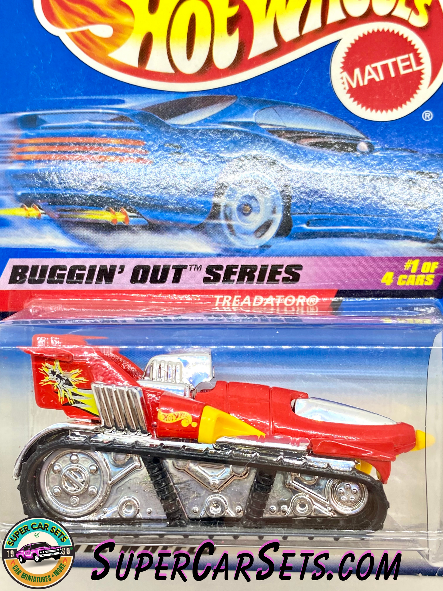 Hot Wheels (Year launched 1999) - Buggin’ Out - Treadator (1/4) (#941)