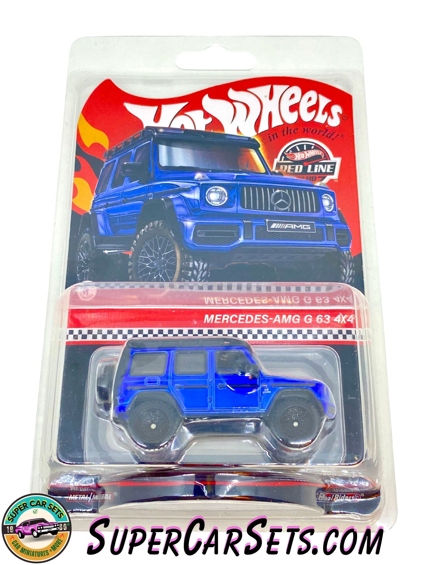 Mercedes-AMG G 63 4x4 (blue colour) - Hot Wheels RLC (Red Line Club)