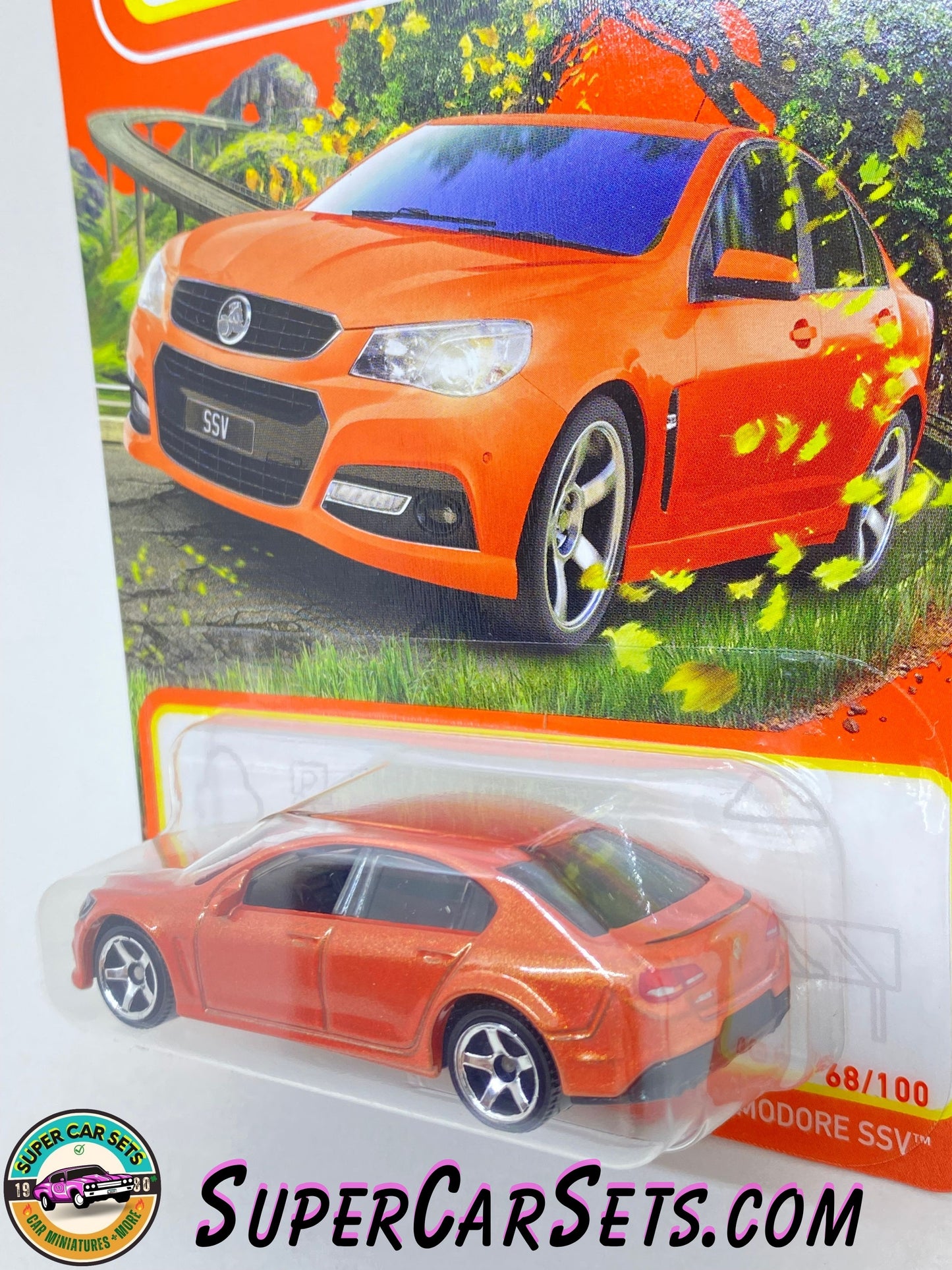 Holden VF Commodore SSV (68/100) (Orange colour) - Matchbox