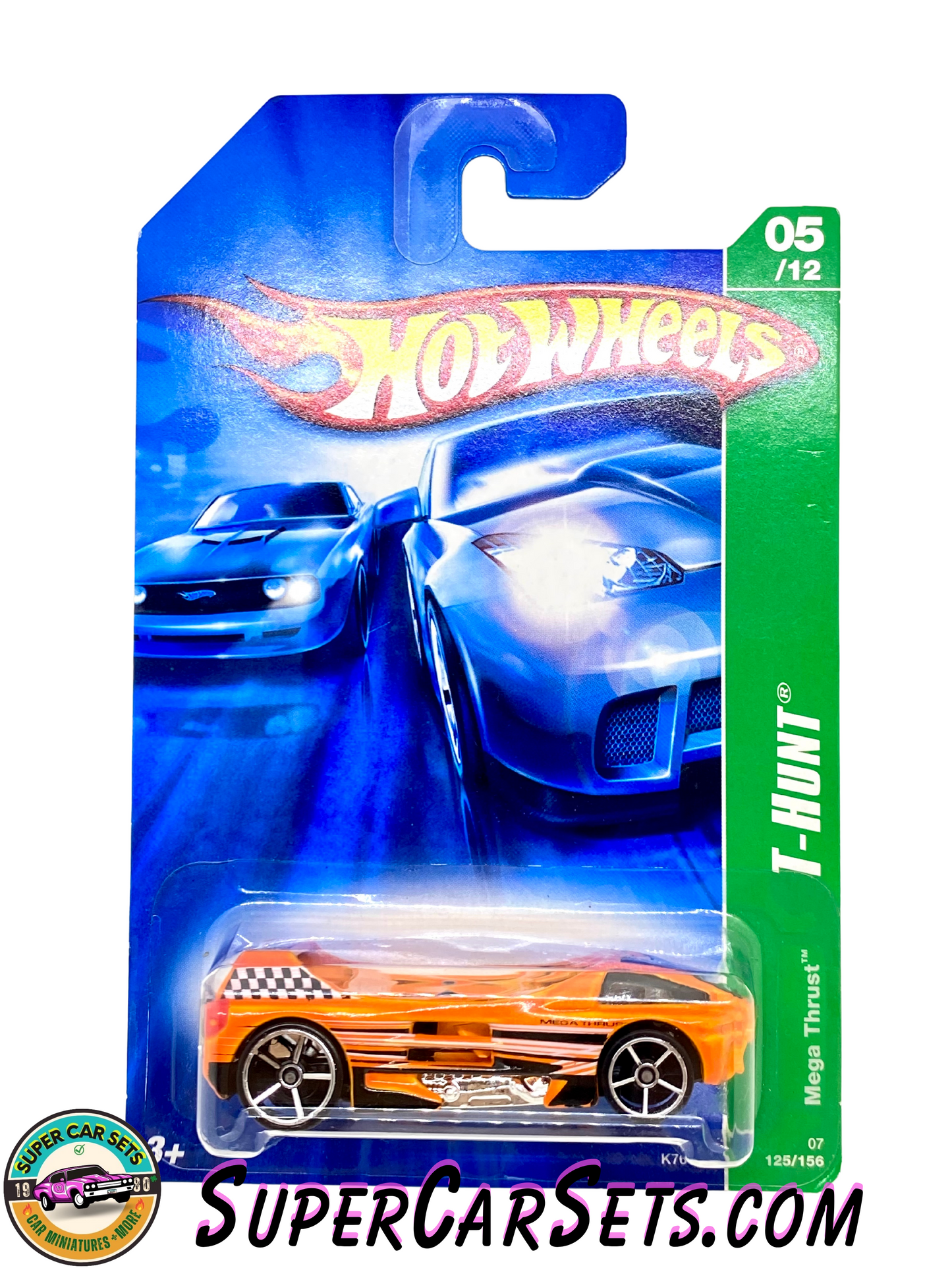 Hot Wheels T-Hunt (Year launched 2007) (05/12) (125/156) Mega Thrust (TREASURE HUNT)