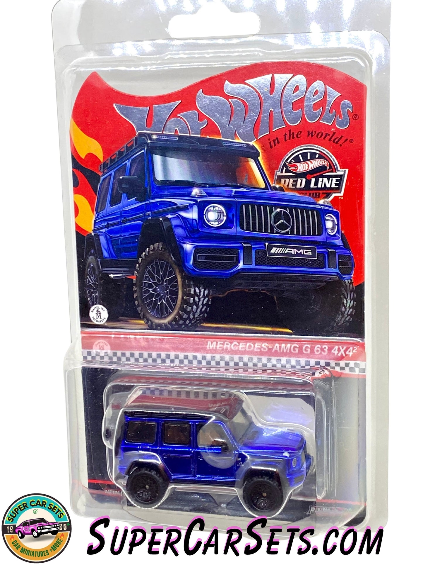 Mercedes-AMG G 63 4x4 (blue colour) - Hot Wheels RLC (Red Line Club)