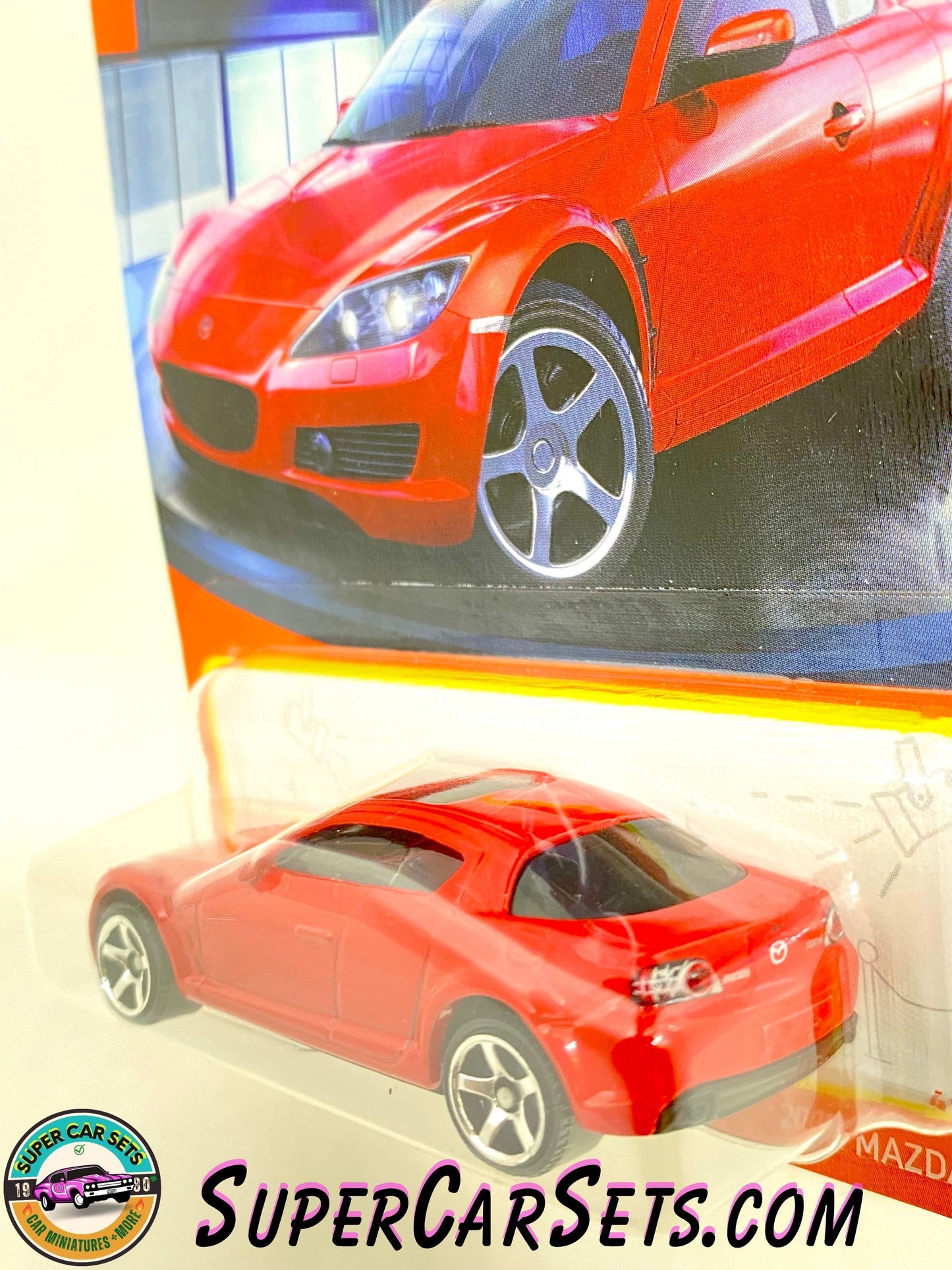 2004 Mazda RX-8 (red colour) - Matchbox